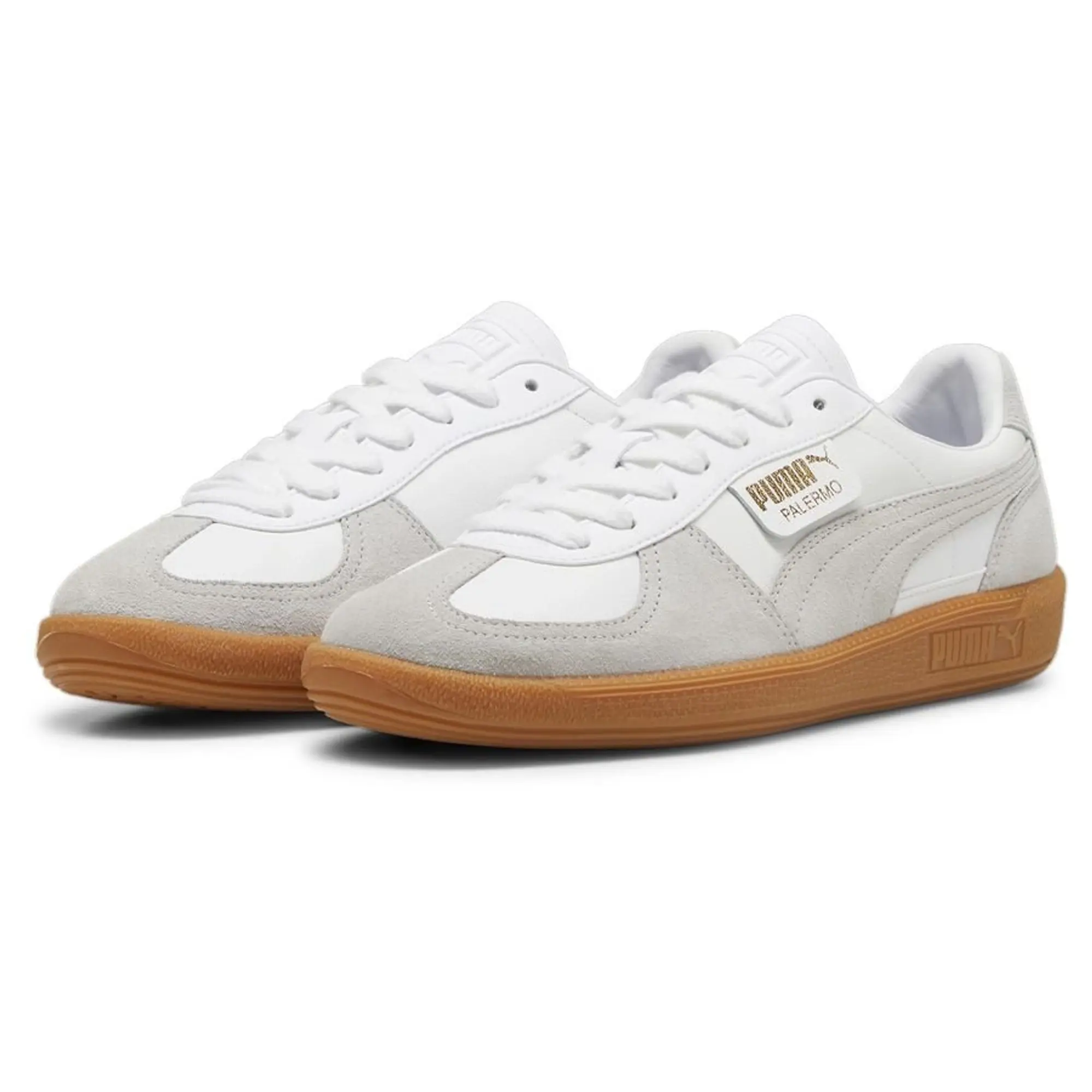 Puma Sneaker Palermo Leather - ['White']