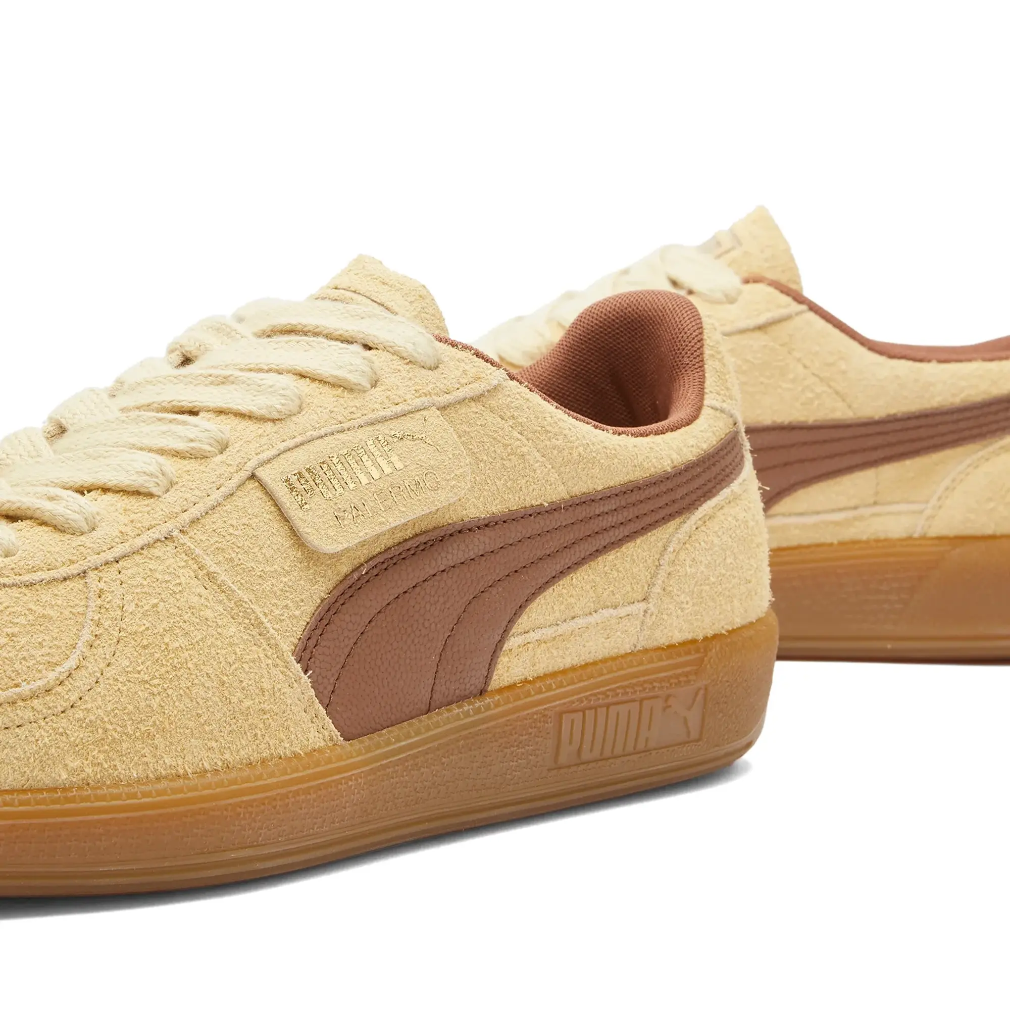 Puma Palermo Hairy Chamomile/Brown Mushroom