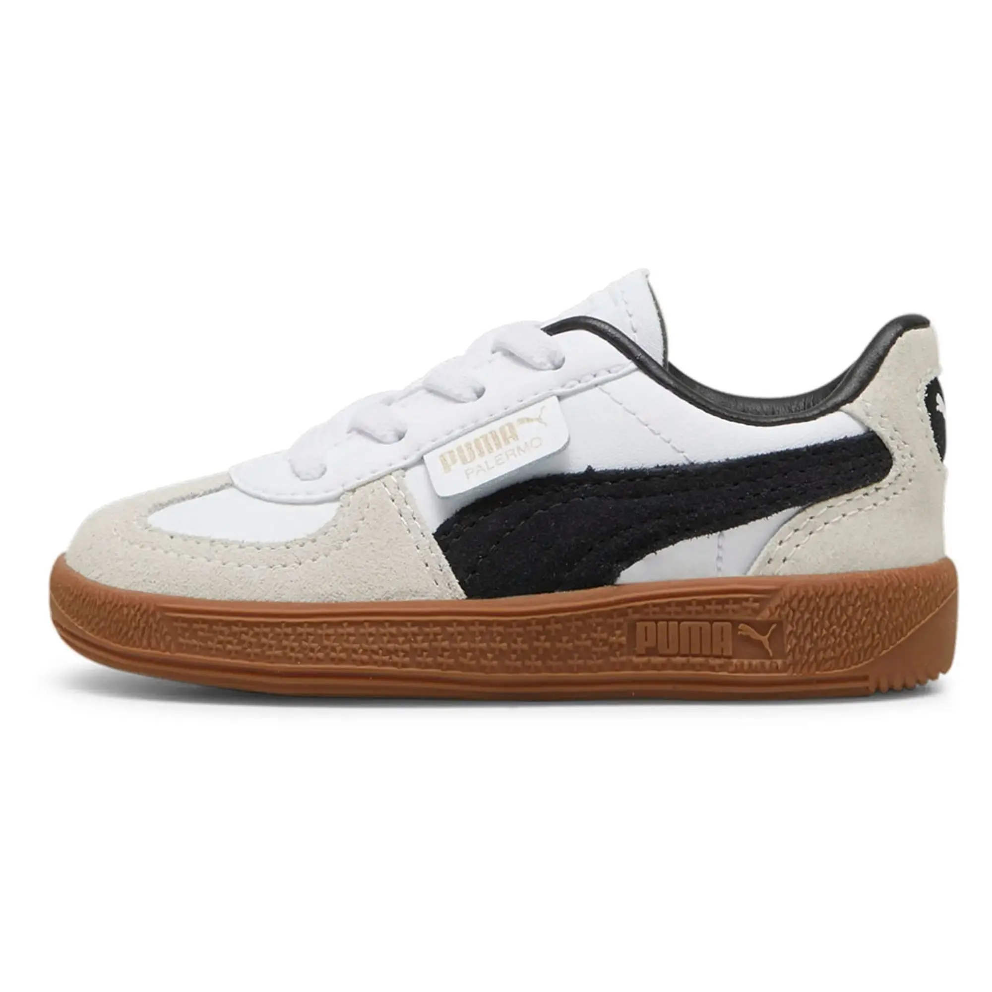 PUMA white multi palermo Toddler trainers