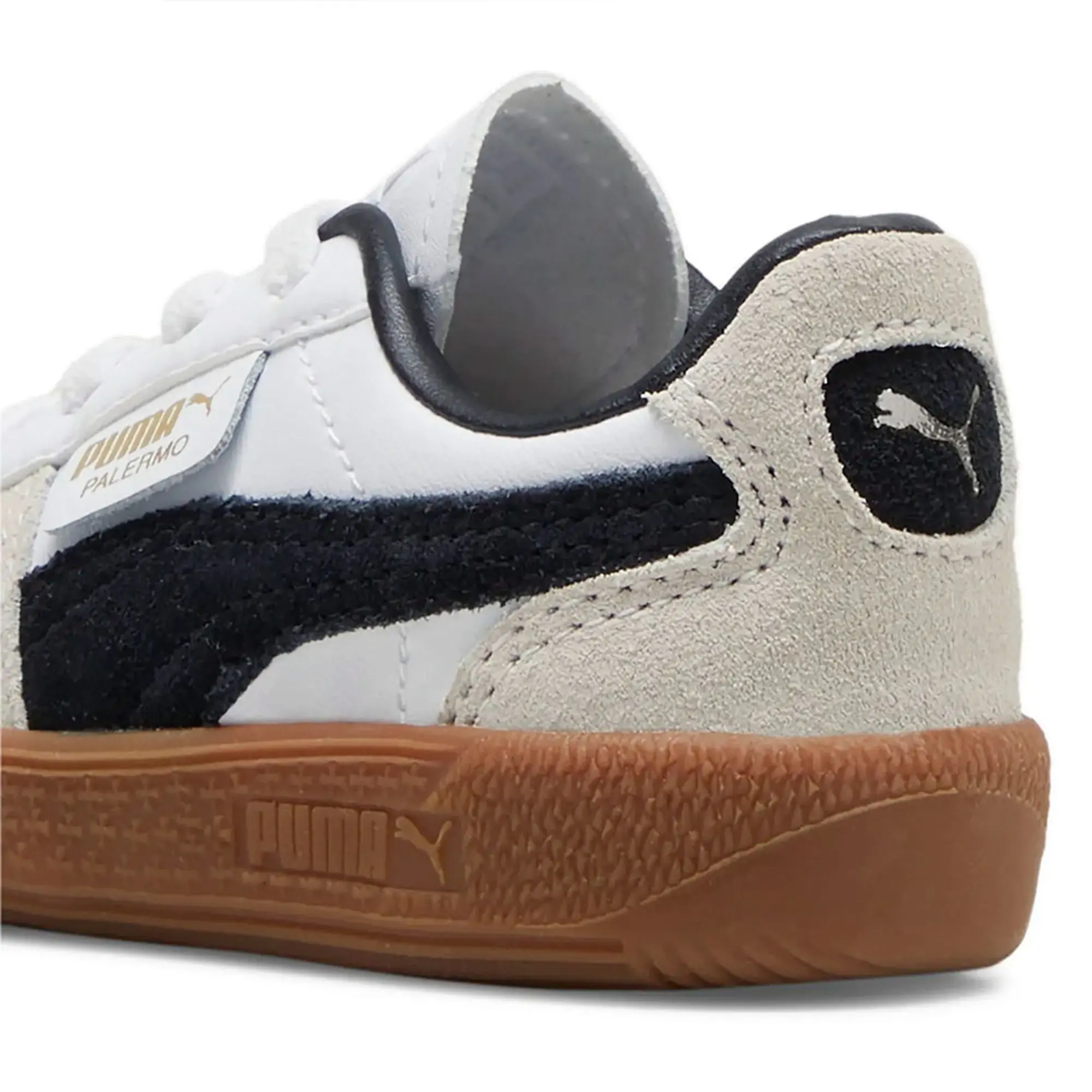 PUMA white multi palermo Toddler trainers