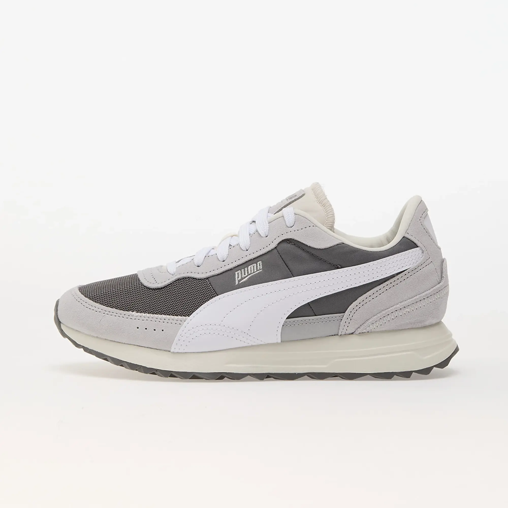 Puma Men's Road Rider SD Shell and Suede Trainers