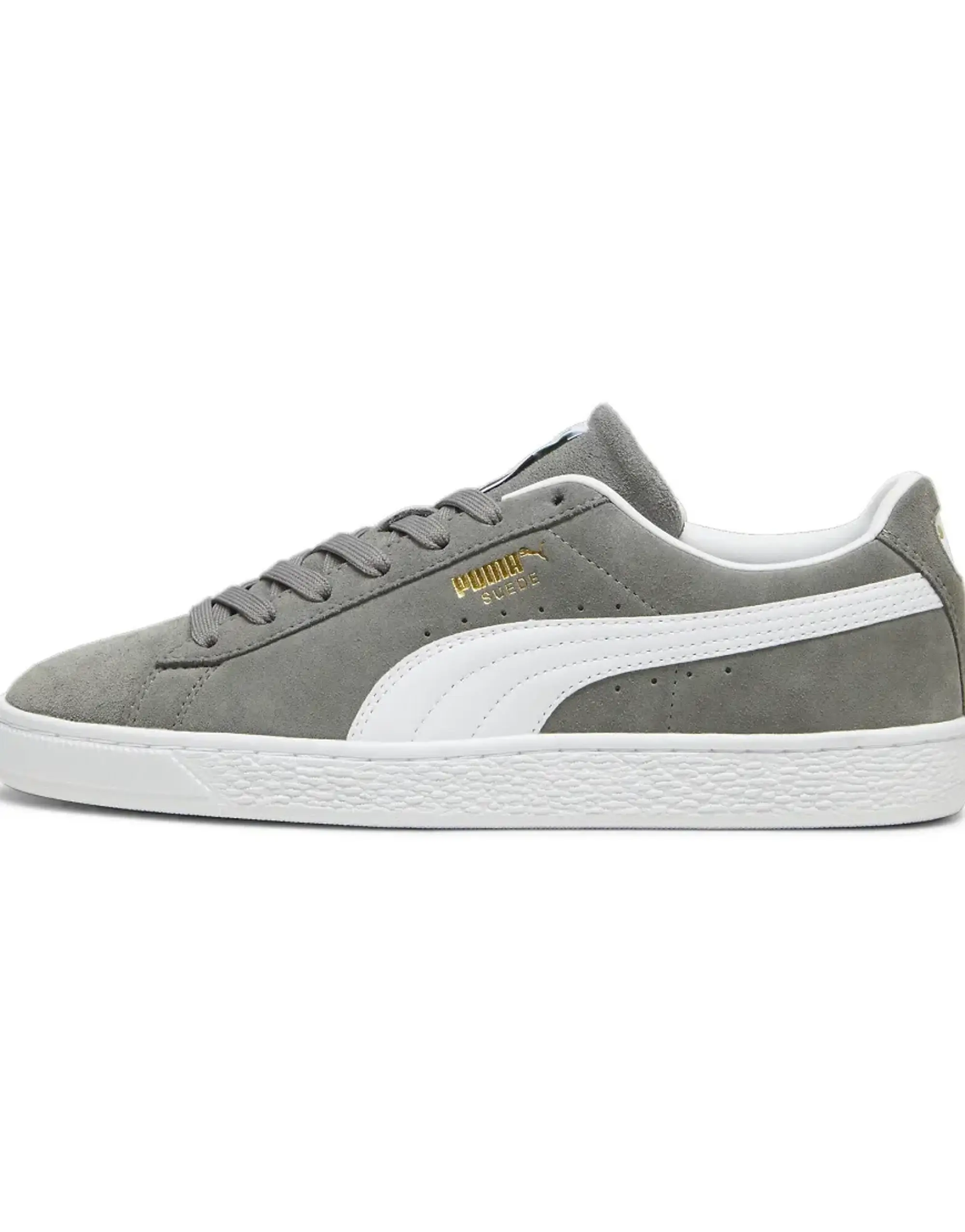 Suede Classic Cast Iron-Puma White - ['Grey']