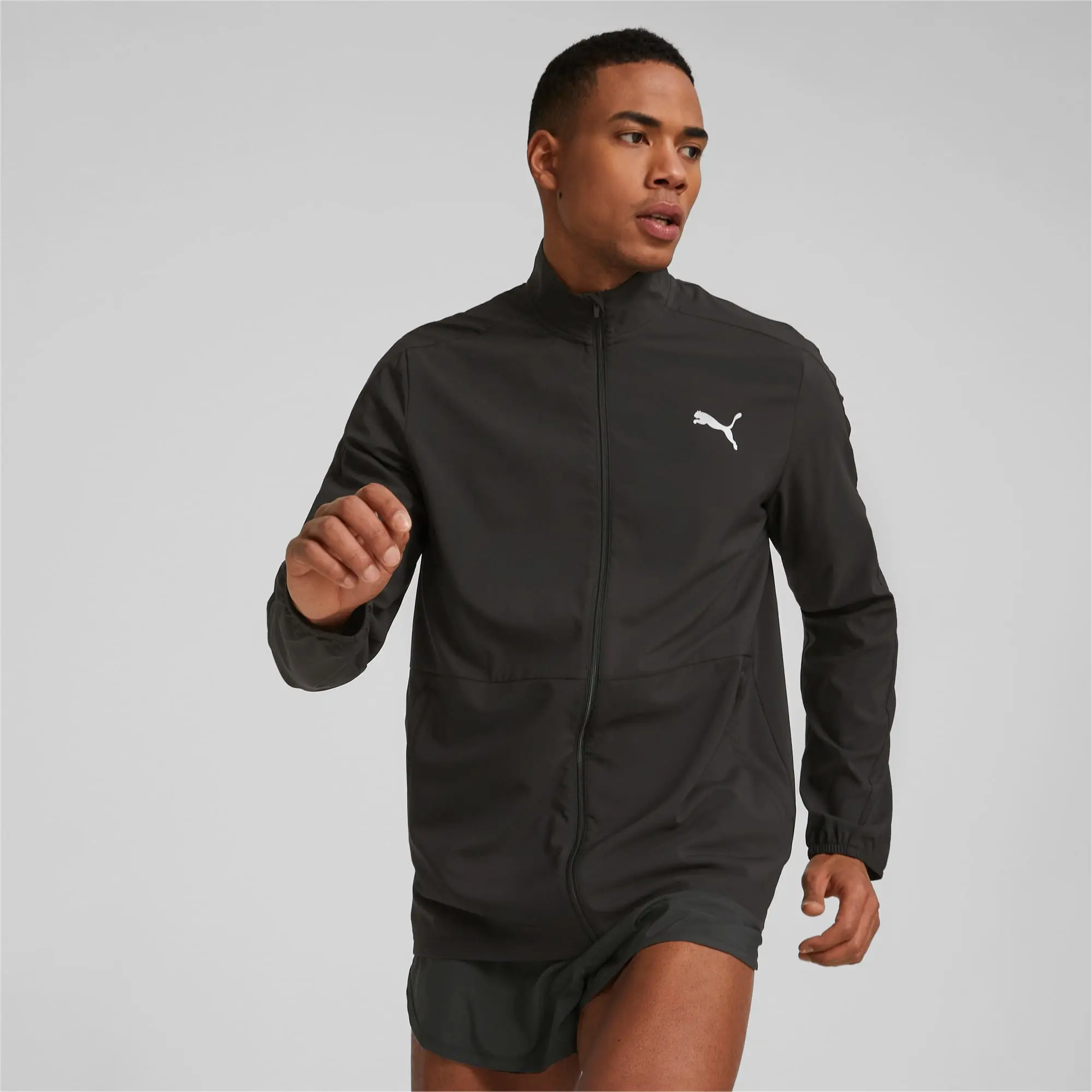 Puma Run Favourite Jacket In Black
