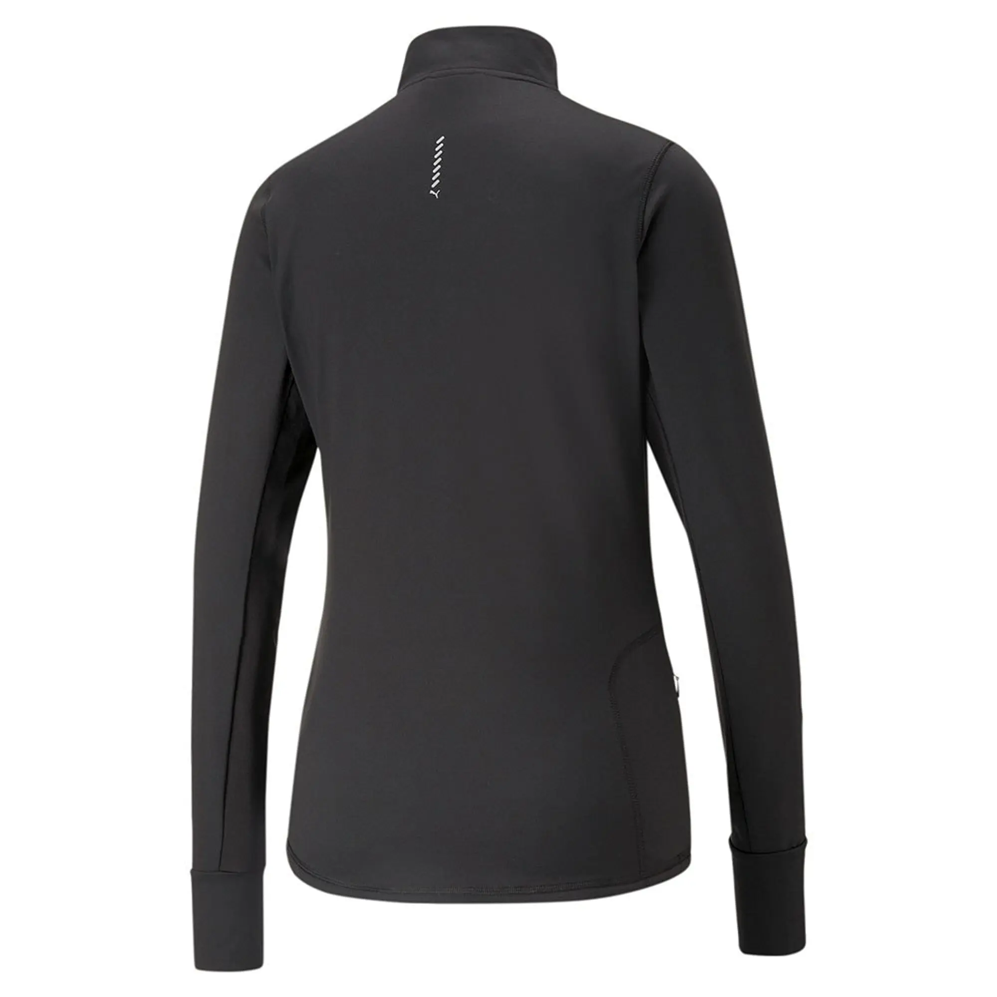Puma Womens RUN FAVOURITE Quarter-Zip Running Top - Black