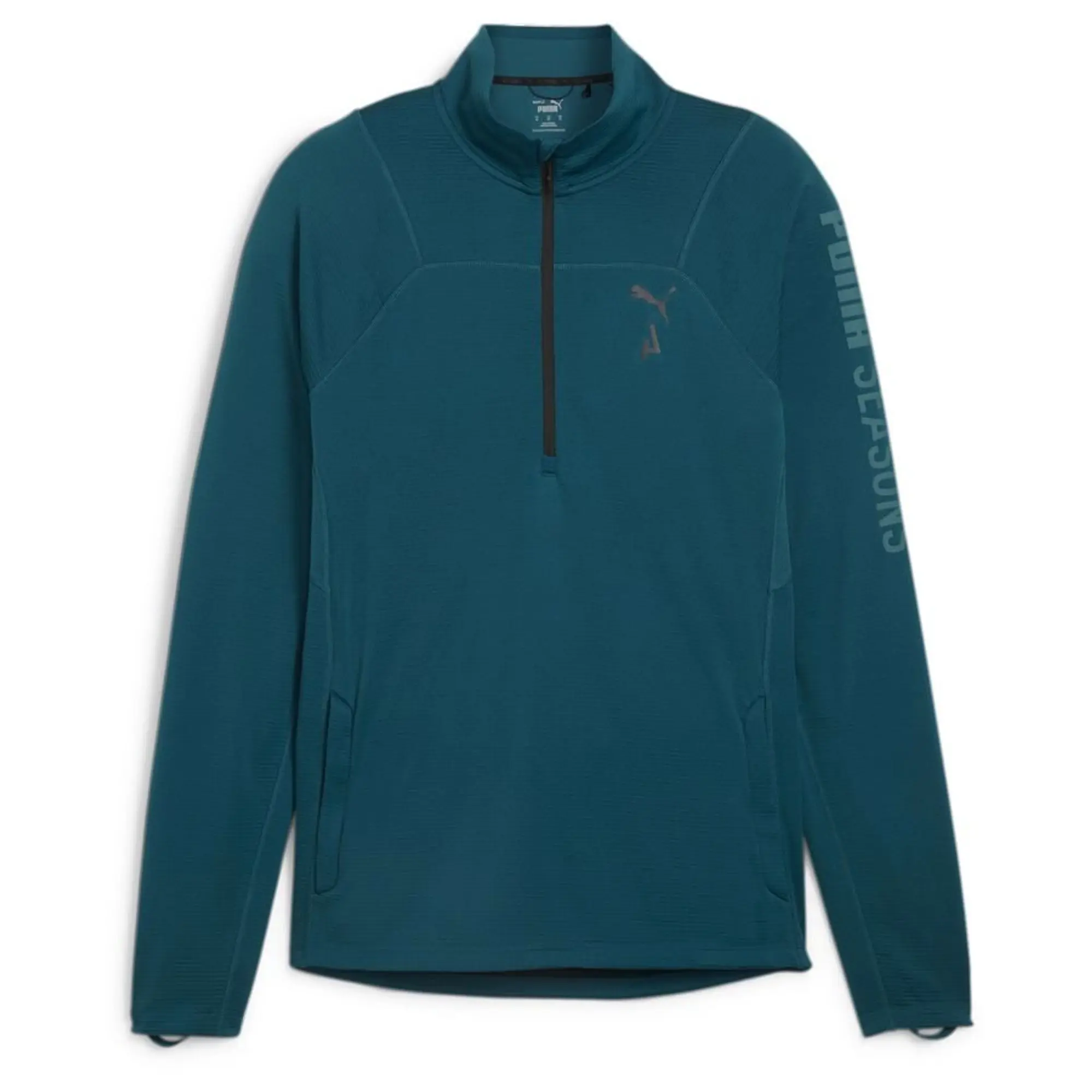 Puma Mens Seasons Long Sleeve Running Shirt - Blue