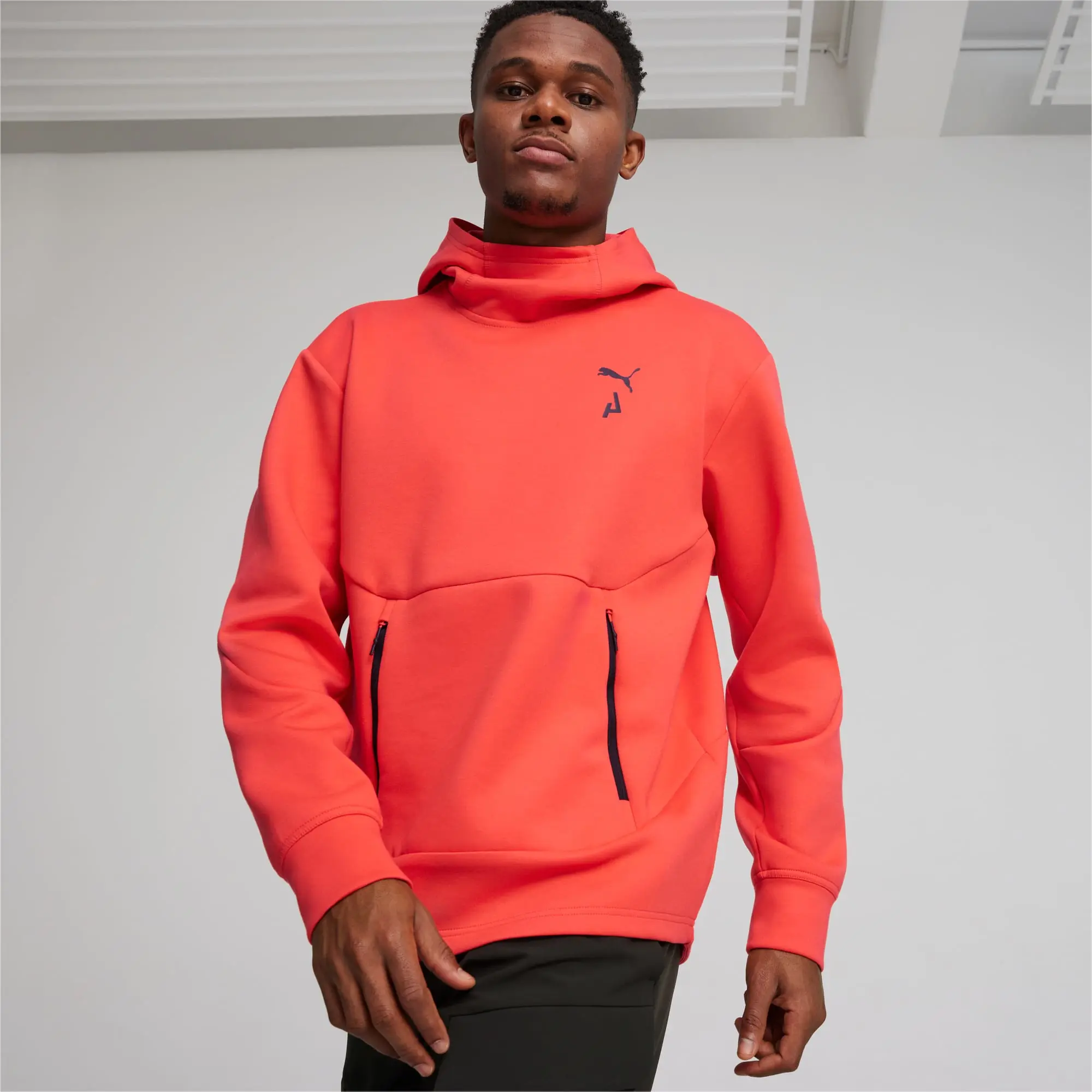 Puma Mens Seasons Hoodie - Red