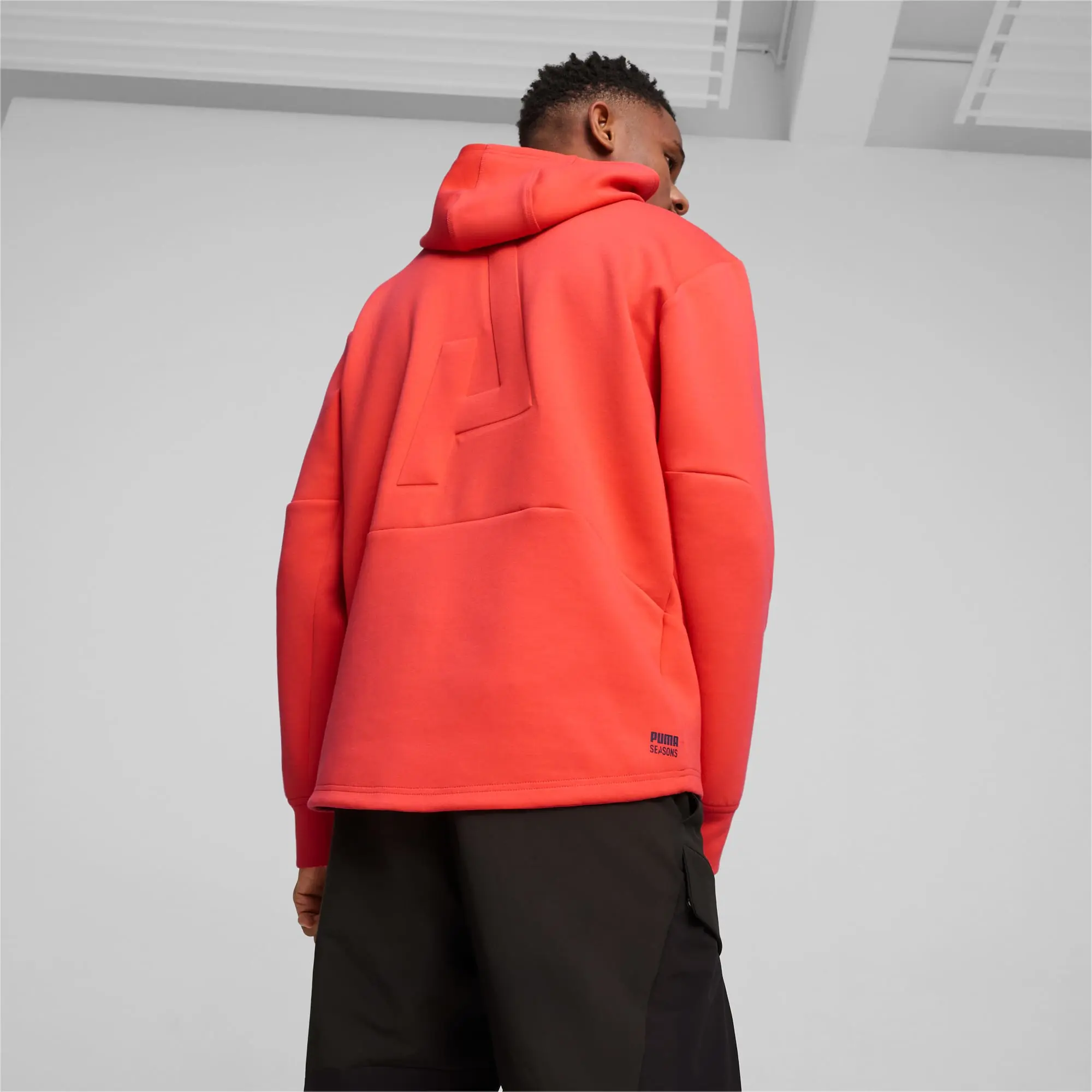 Puma Mens Seasons Hoodie - Red