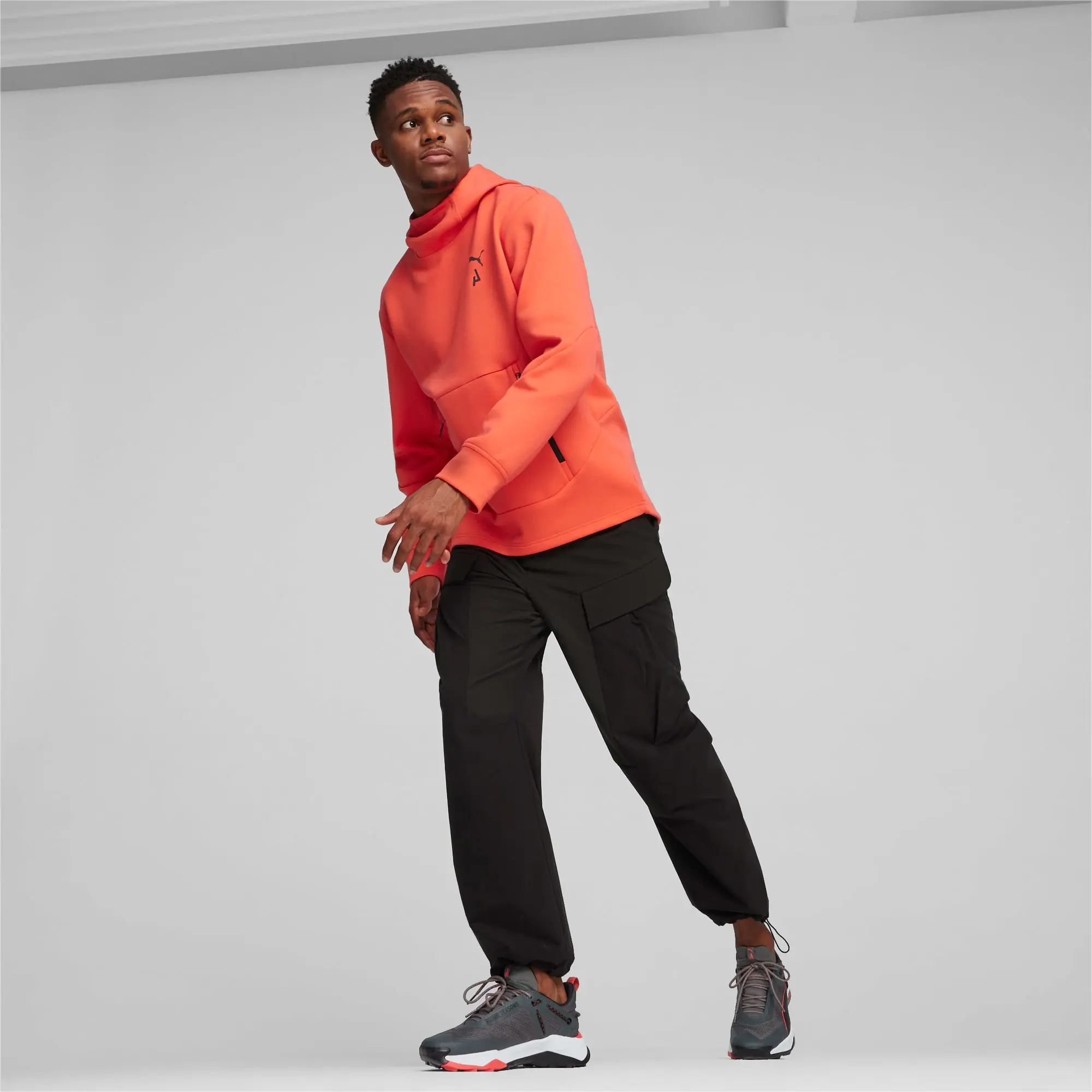Puma Mens Seasons Hoodie - Red