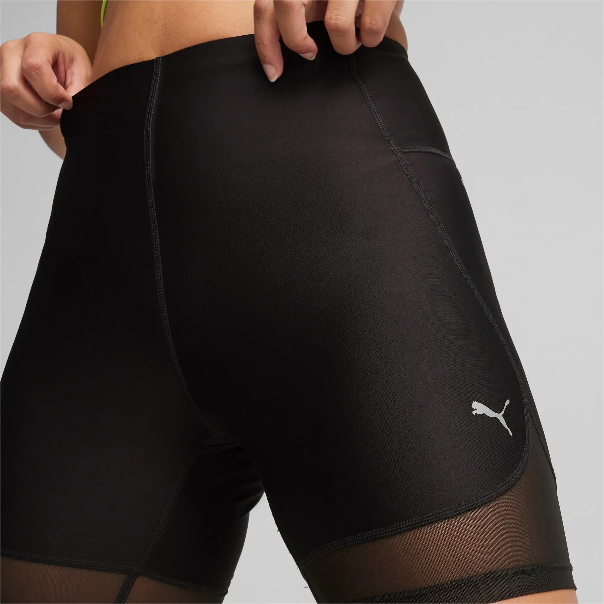 Puma Womens RUN ULTRAFORM 6 Running Shorts - Black