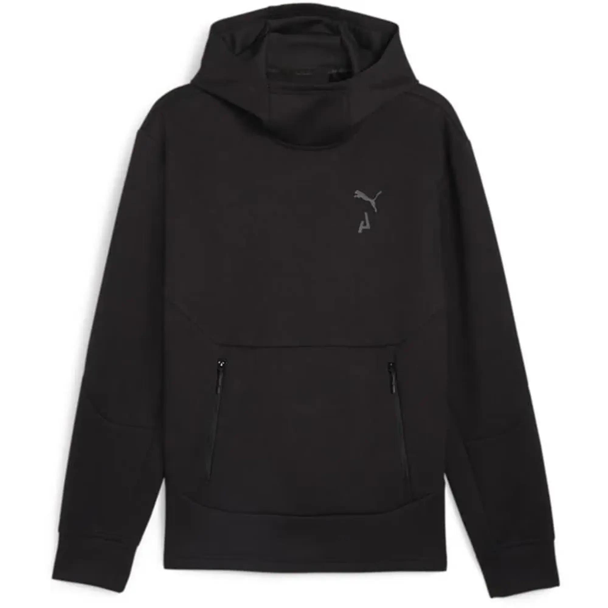 Puma Logo Tech Hoody Sn99 - Black