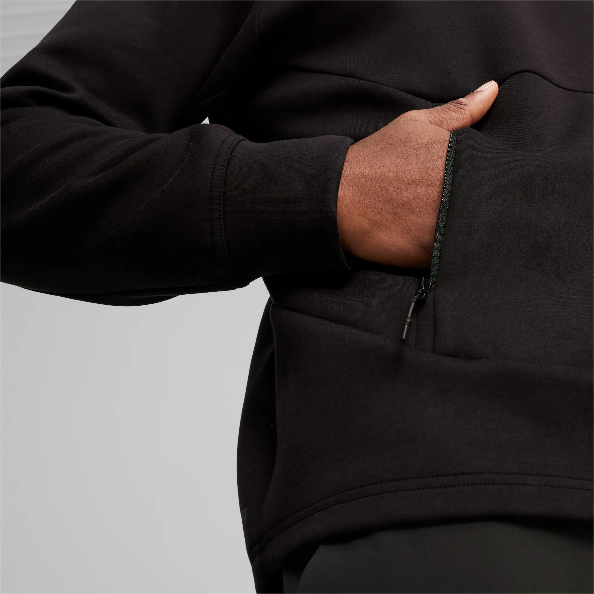 Puma Logo Tech Hoody Sn99 - Black