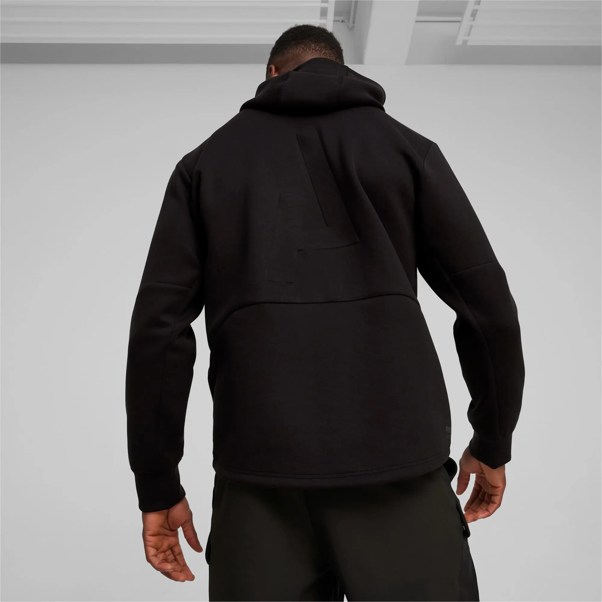 Puma Logo Tech Hoody Sn99 - Black