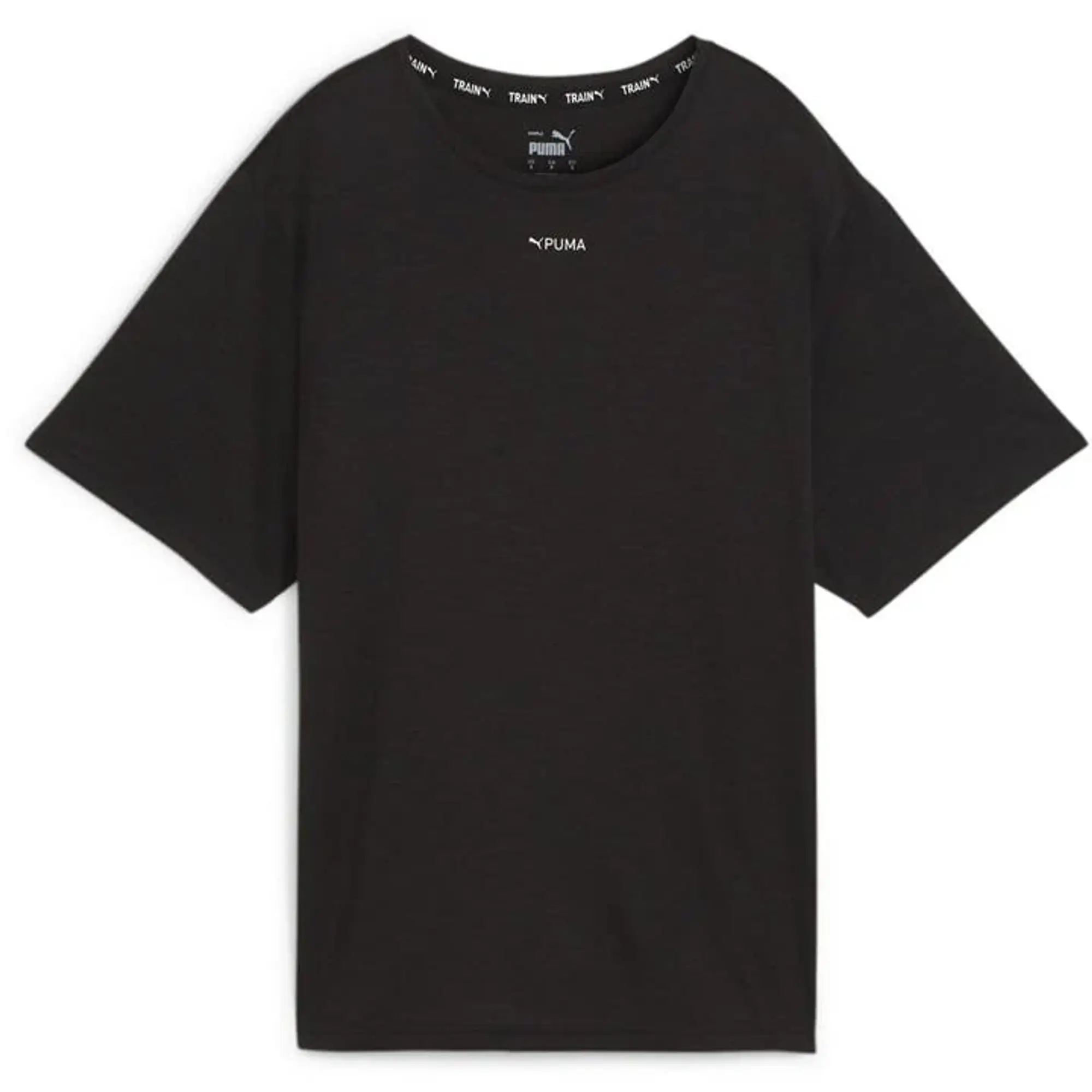 Puma GRAPHIC OVERSIZED PUMA FIT T - Black