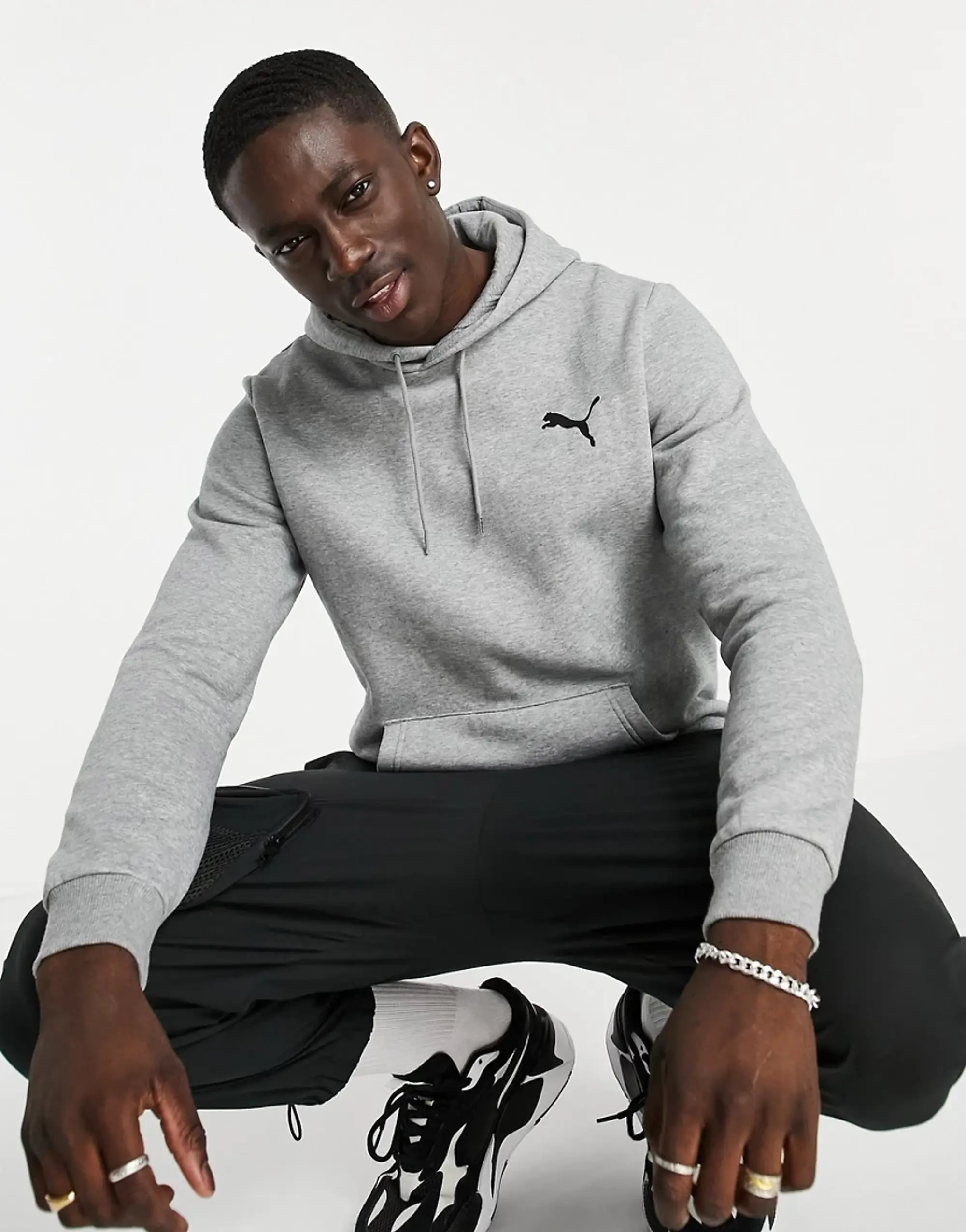 Puma Small Logo Hooded Sweat
