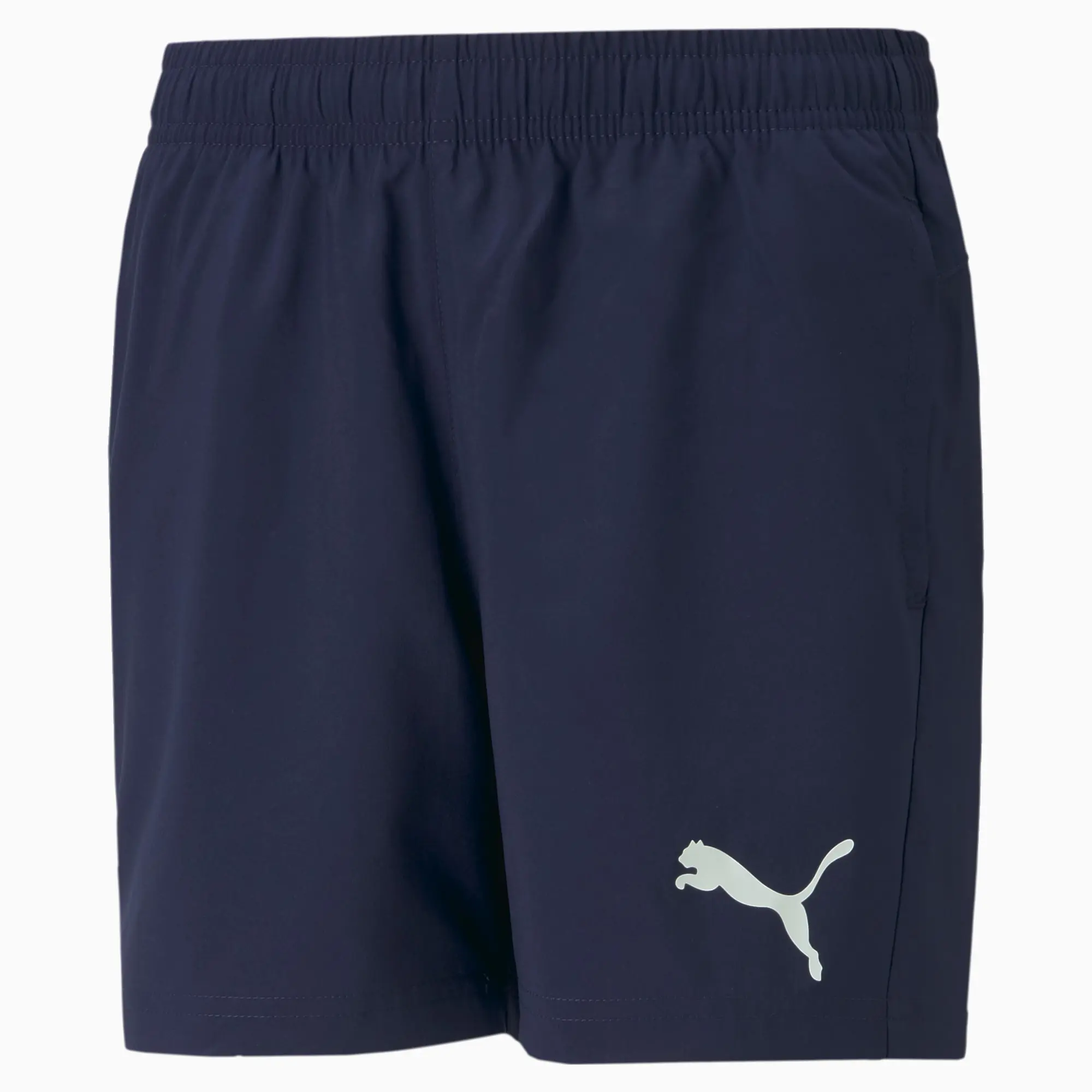 Puma Unisex Active Woven Youth Shorts - Blue