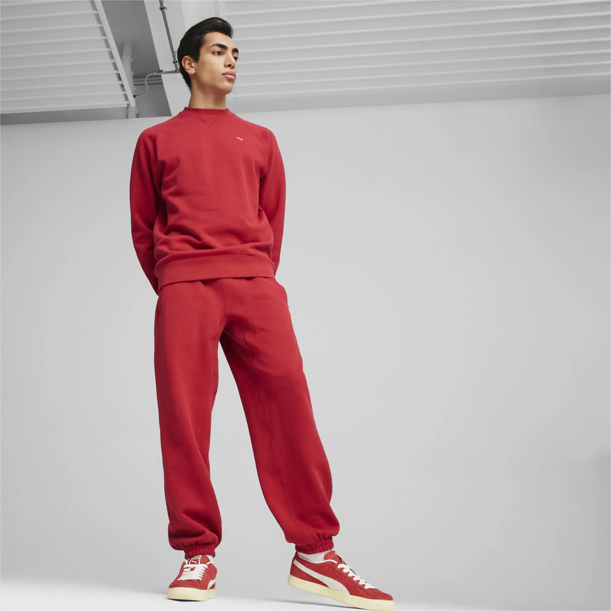 Puma Mens MMQ Sweatpants - Red
