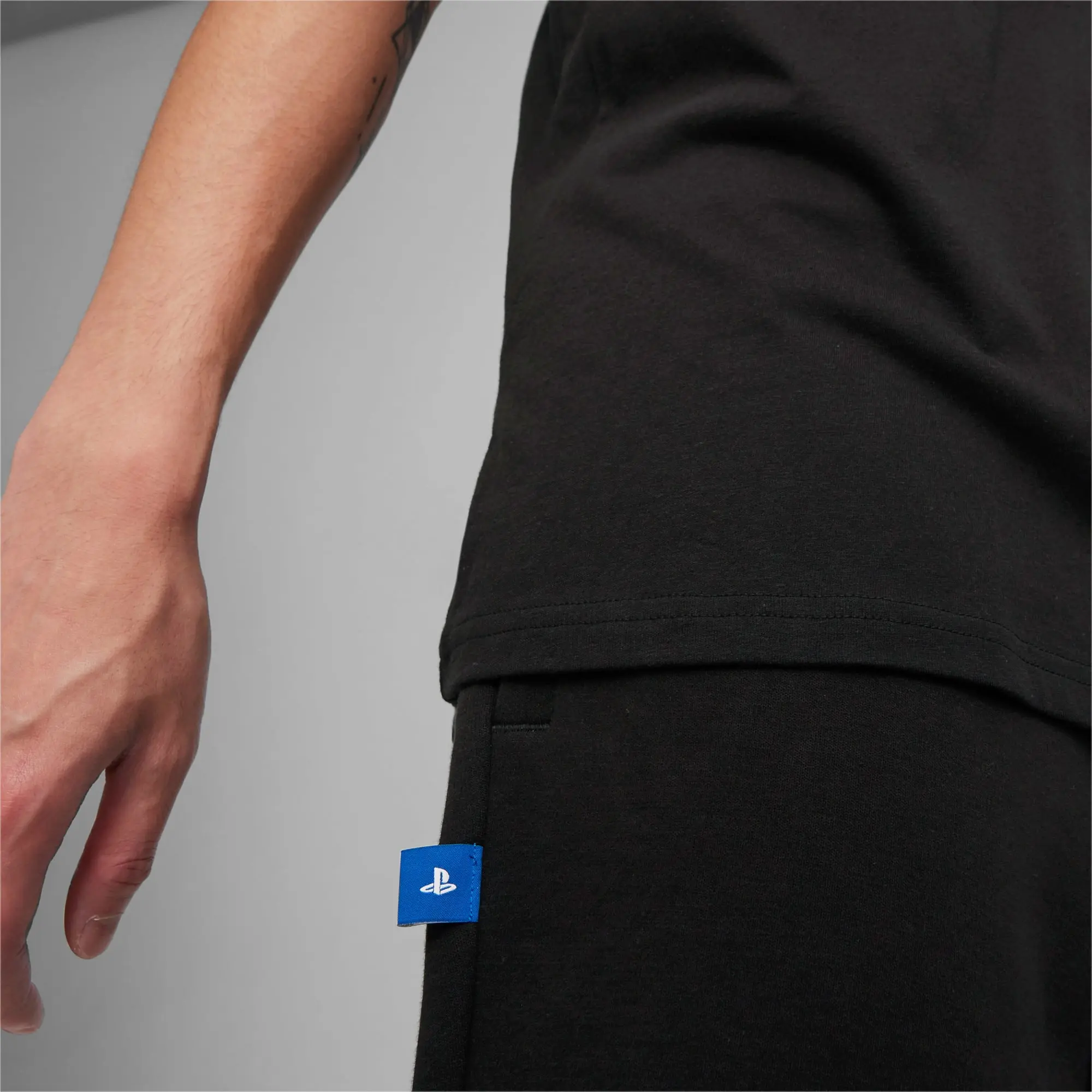 Puma x PLAYSTATION Mens T-Shirt - Black