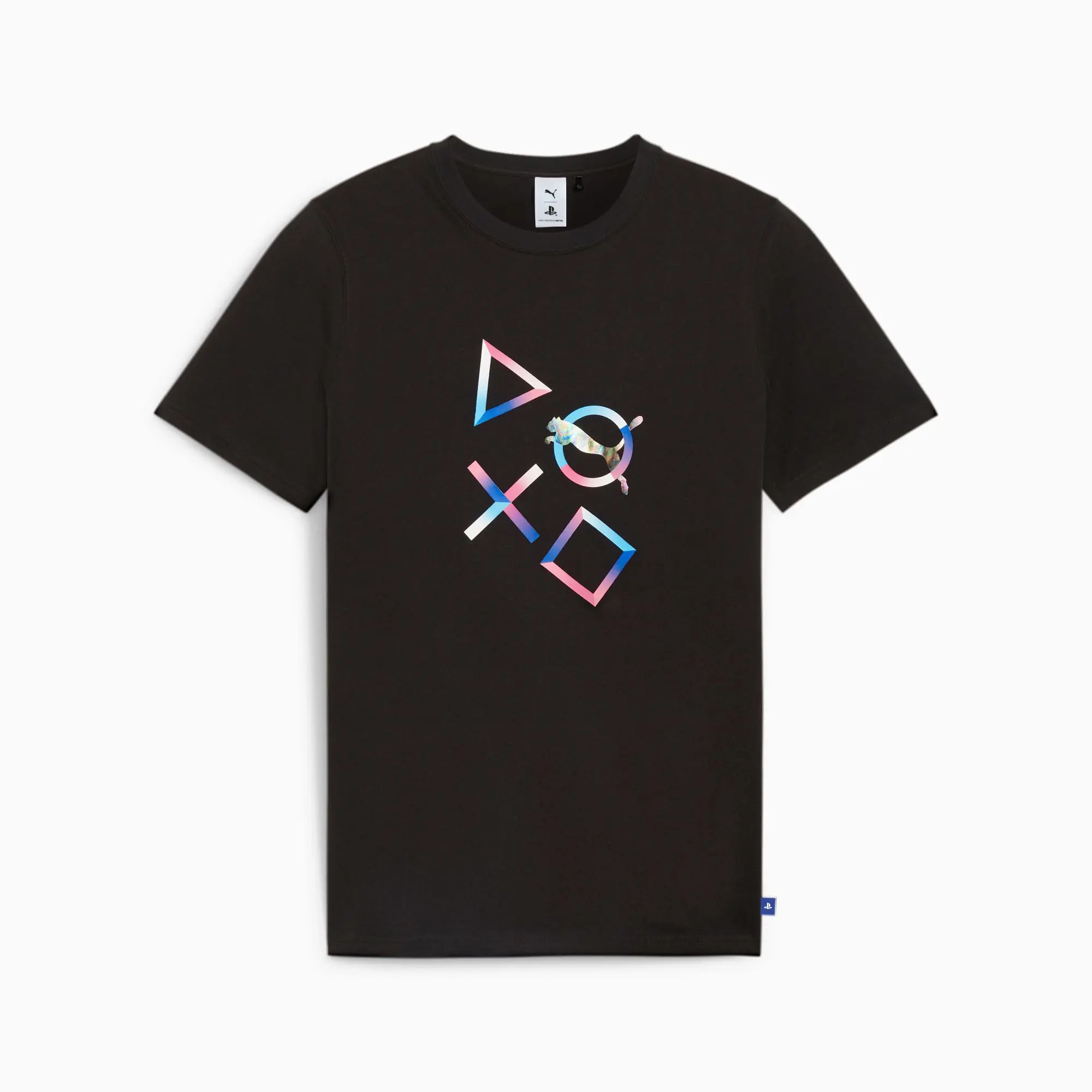 Puma x PLAYSTATION Mens T-Shirt - Black