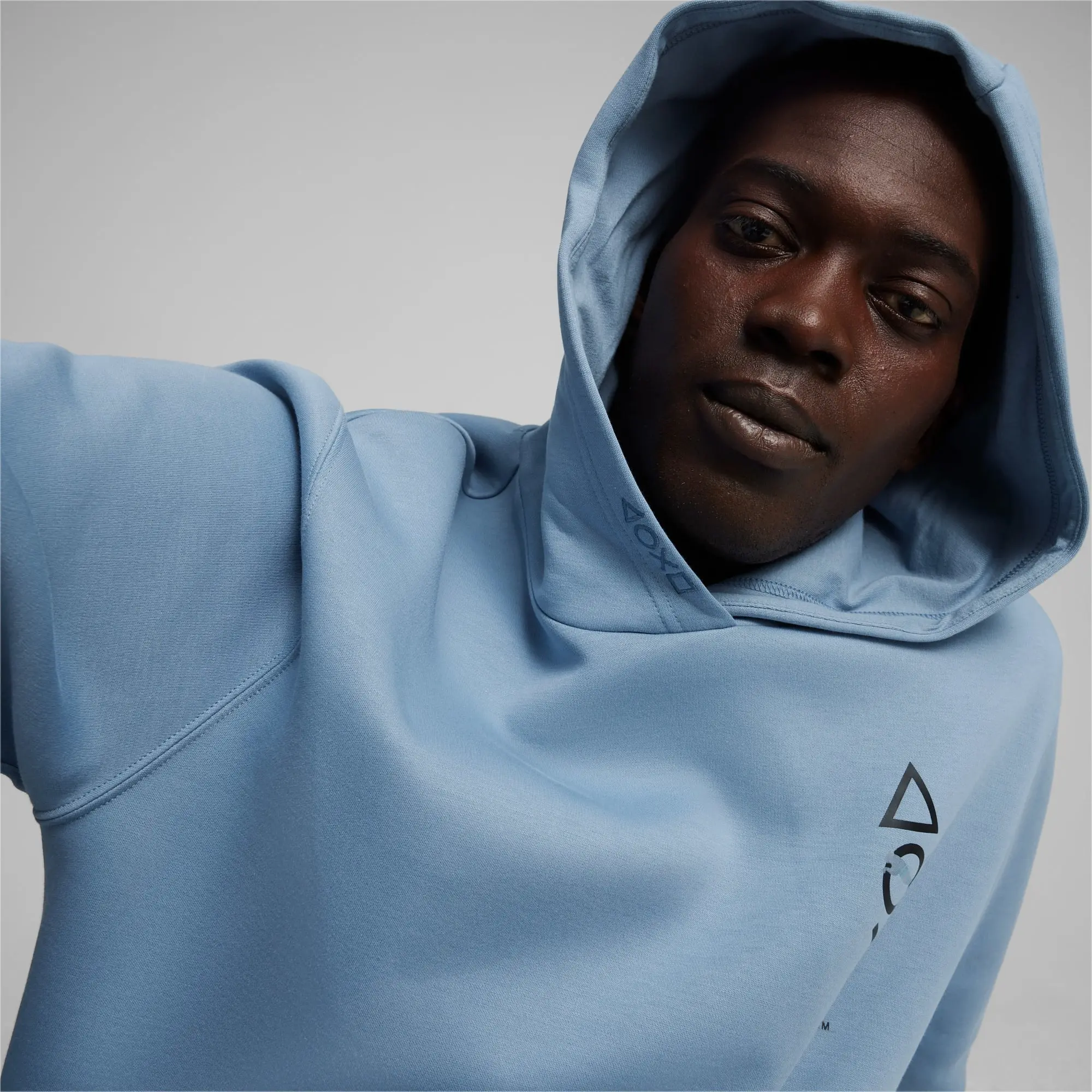 Puma x PLAYSTATION Mens Hoodie - Blue