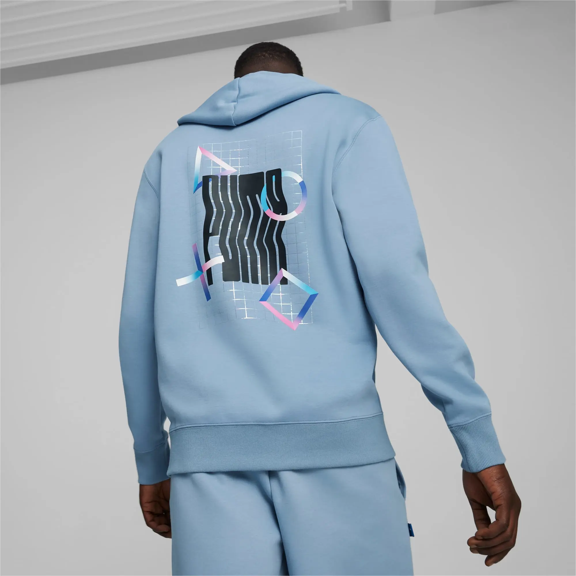 Puma x PLAYSTATION Mens Hoodie - Blue