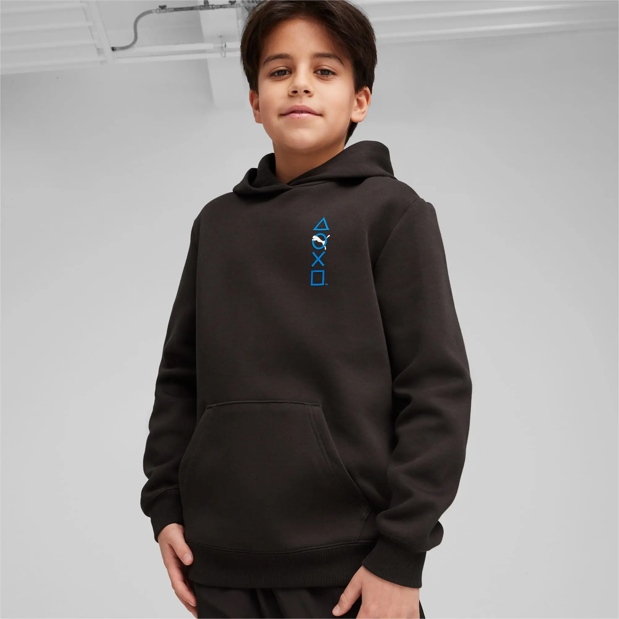 Puma x PLAYSTATION Boys Hoodie - Black