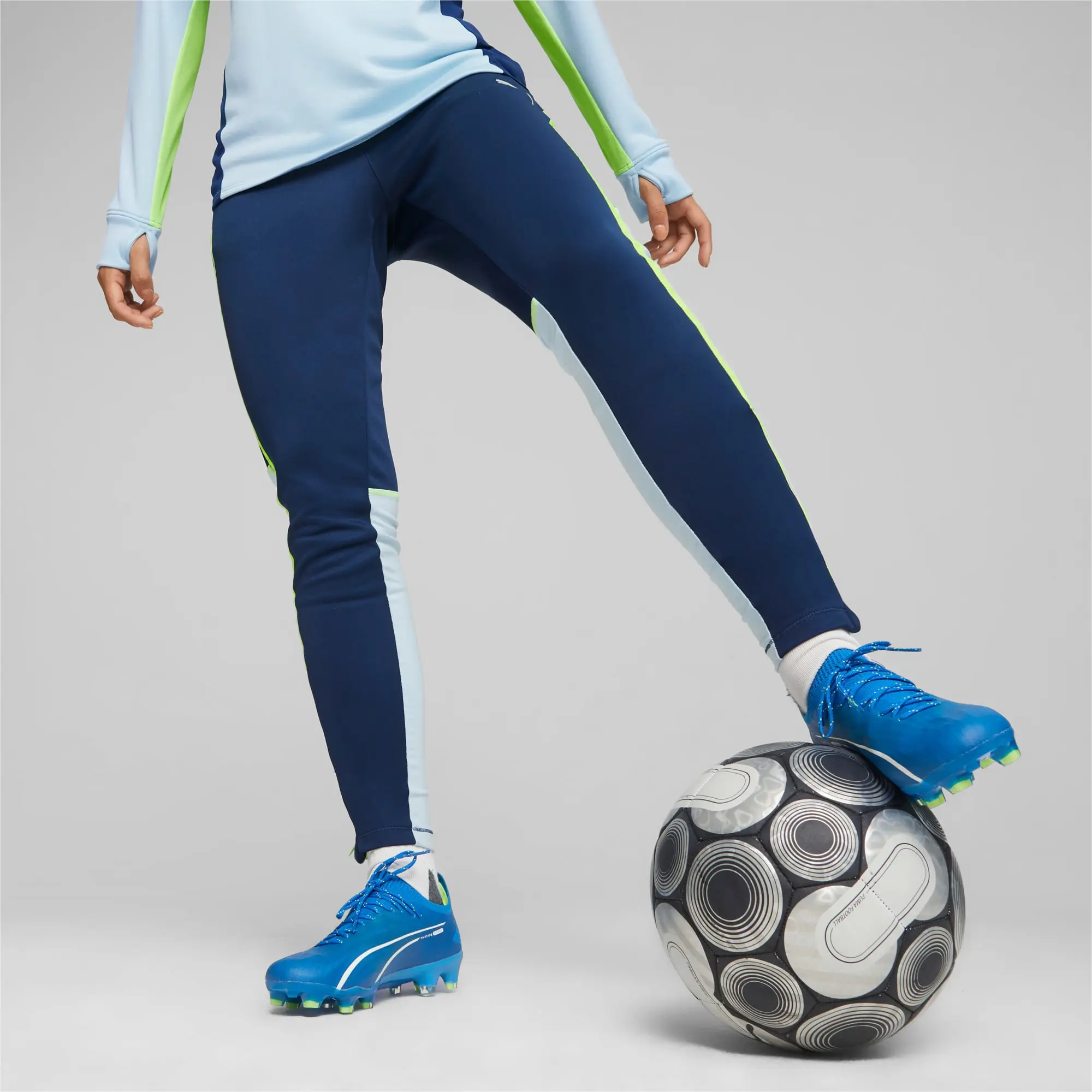 Puma Individualblaze Training Pants Tracksuit Bottom Womens - Blue