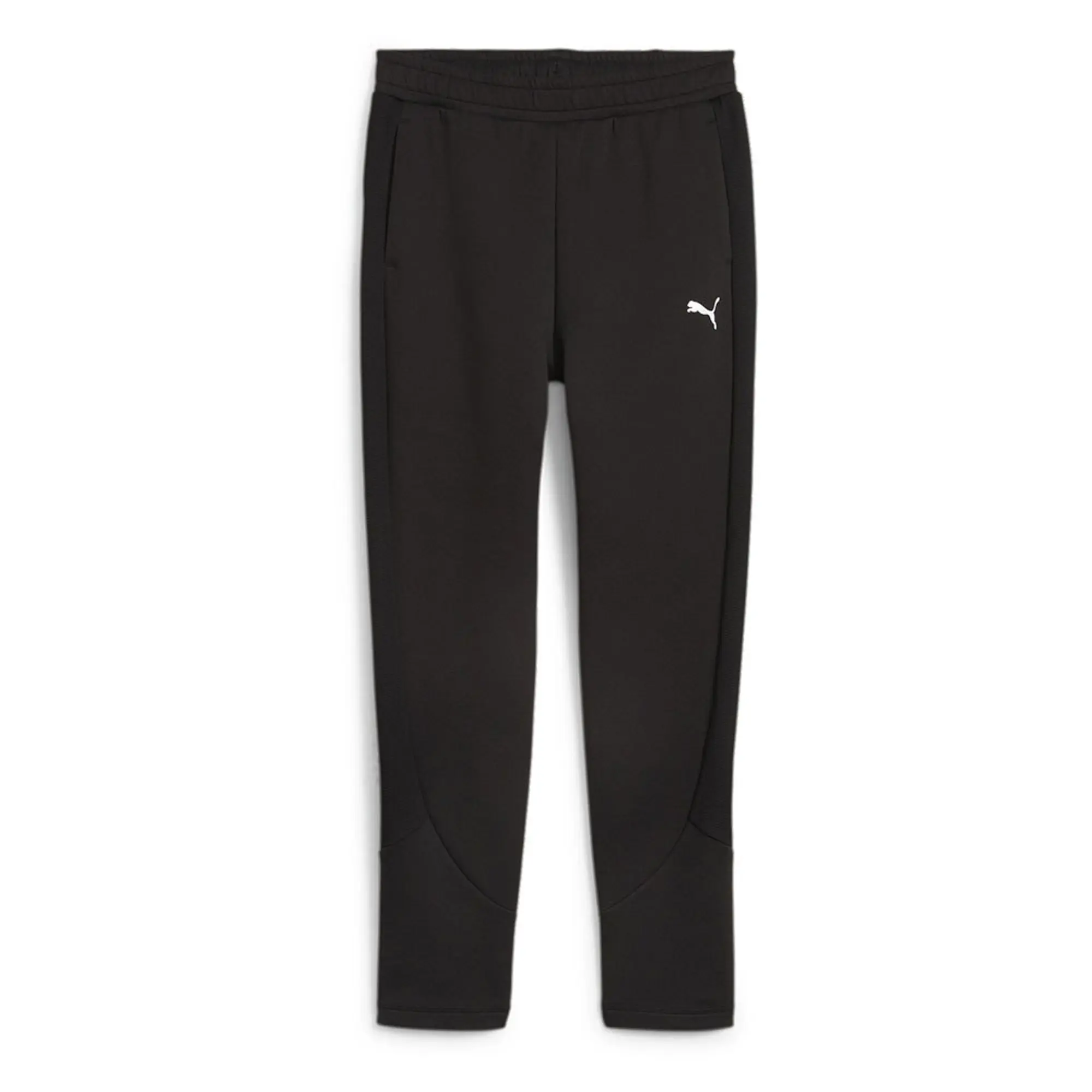 Puma Womens EVOSTRIPE High-Waist Pants - Black Cotton