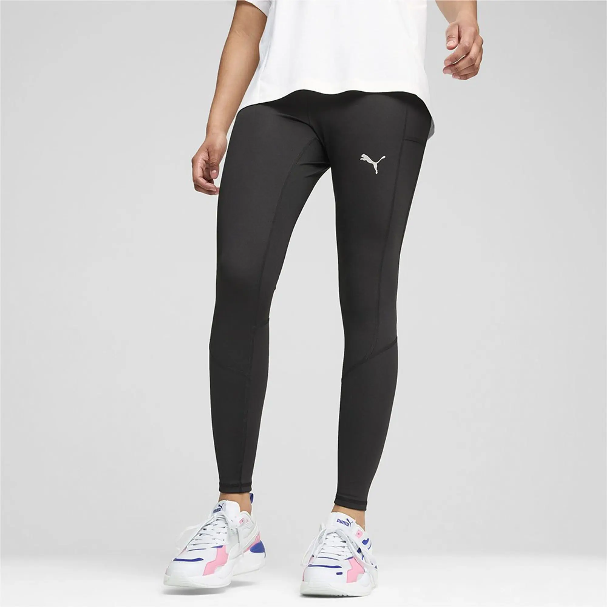 Puma Womens EVOSTRIPE Tights - Black