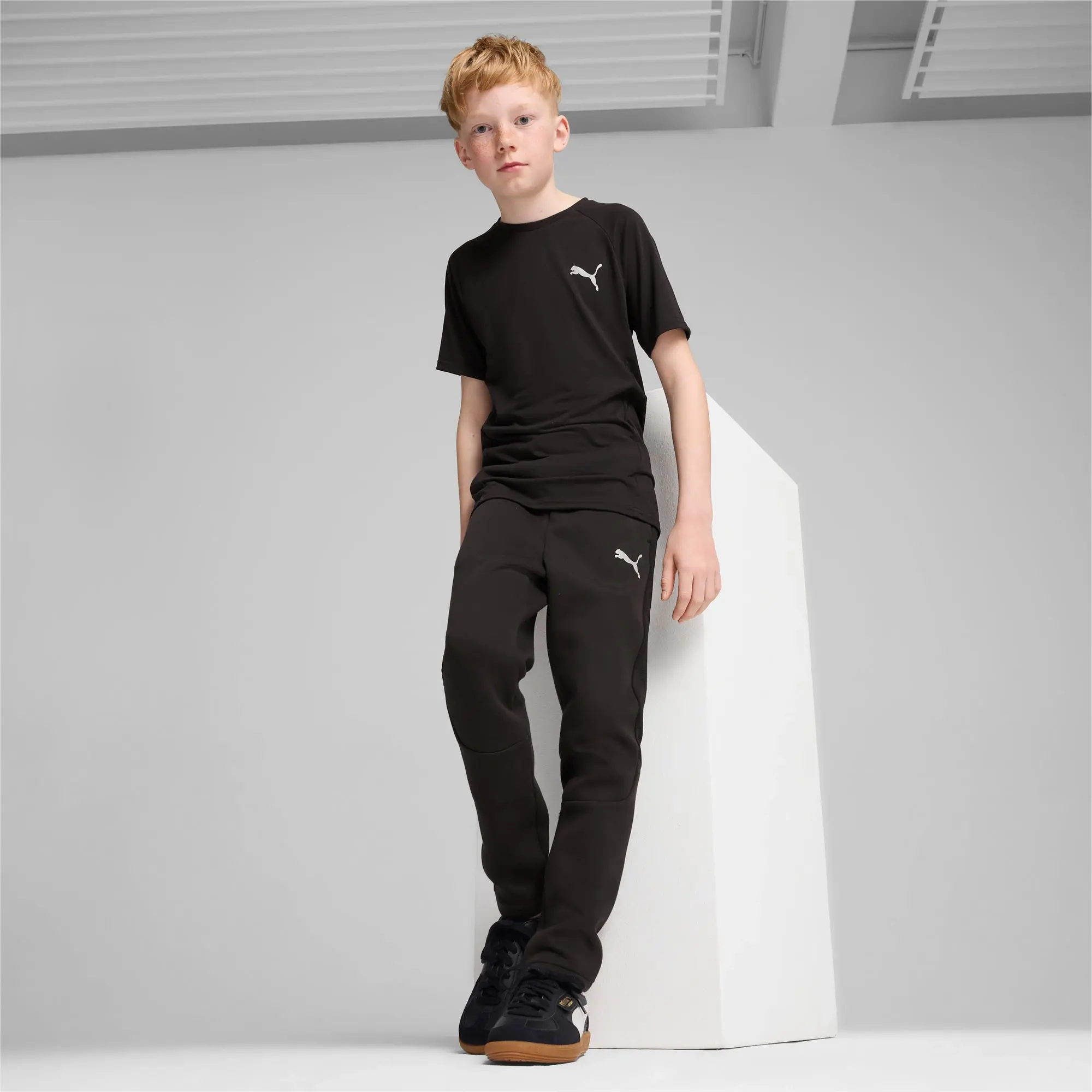 Puma Evostripe Pants Dk B Joggers Unisex Kids - Black