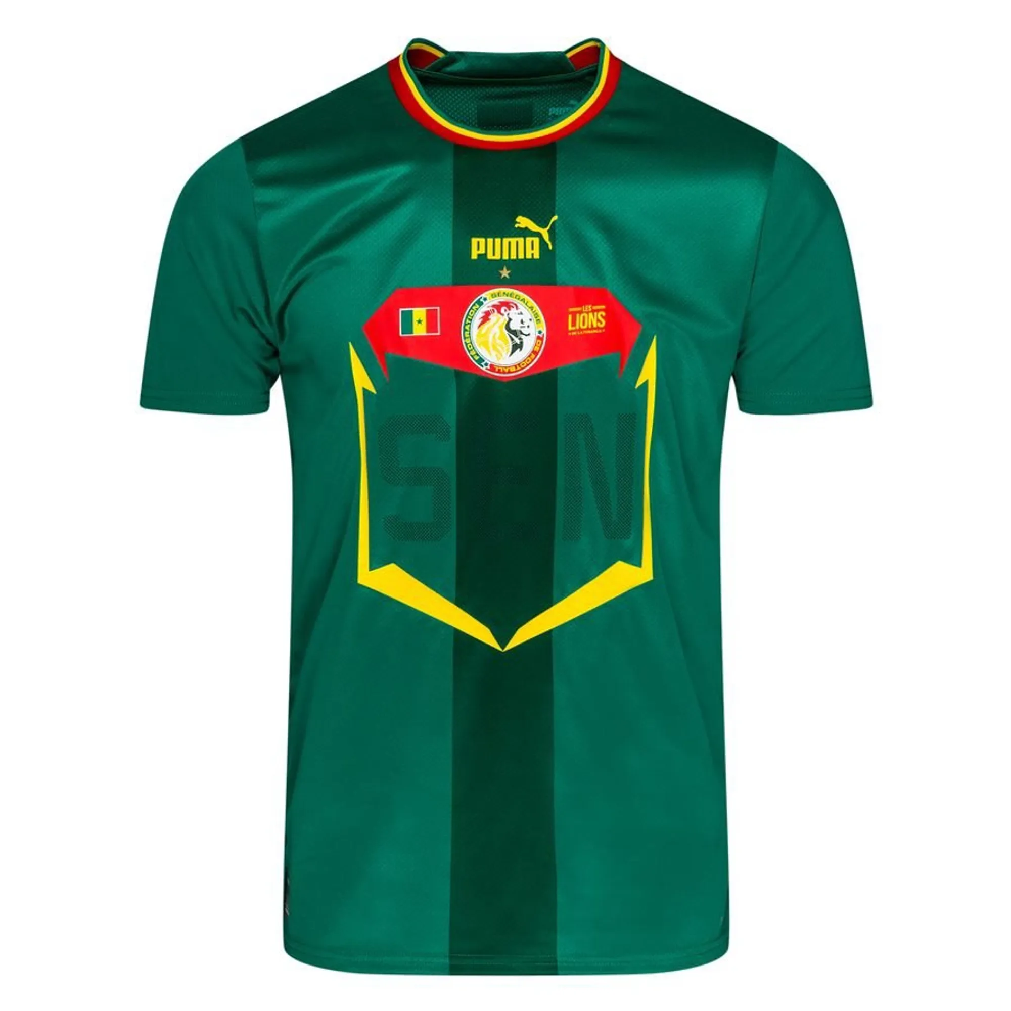 Puma Senegal Mens SS Away Shirt 2022