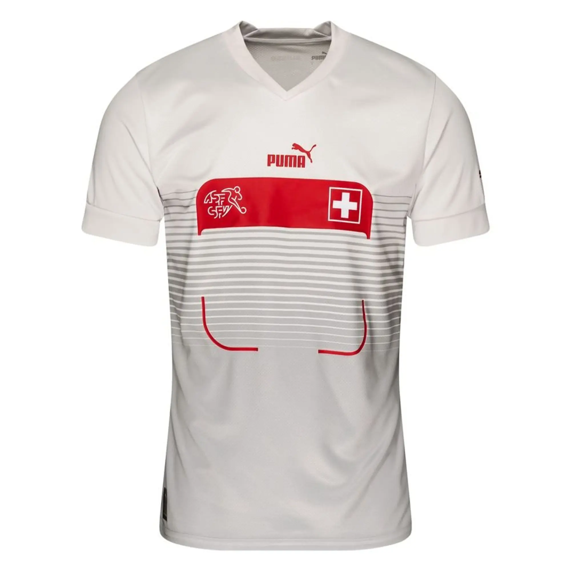 Puma Switzerland Mens SS Away Shirt 2022