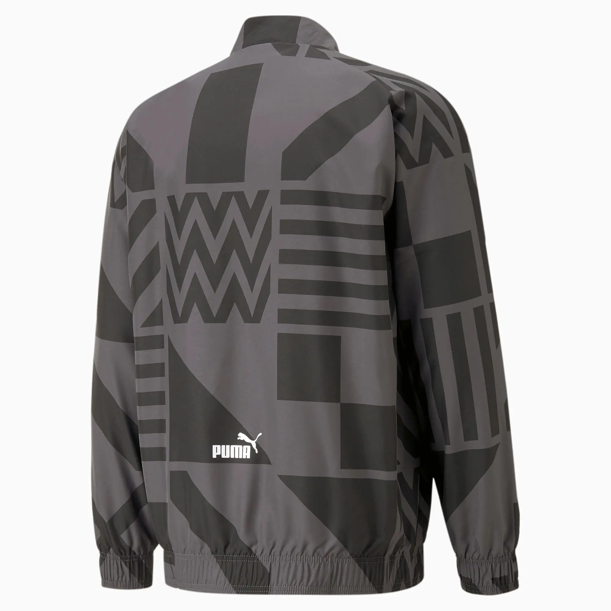 PUMA AC Milan Pre-Match Football Jacket Men, Asphalt Grey