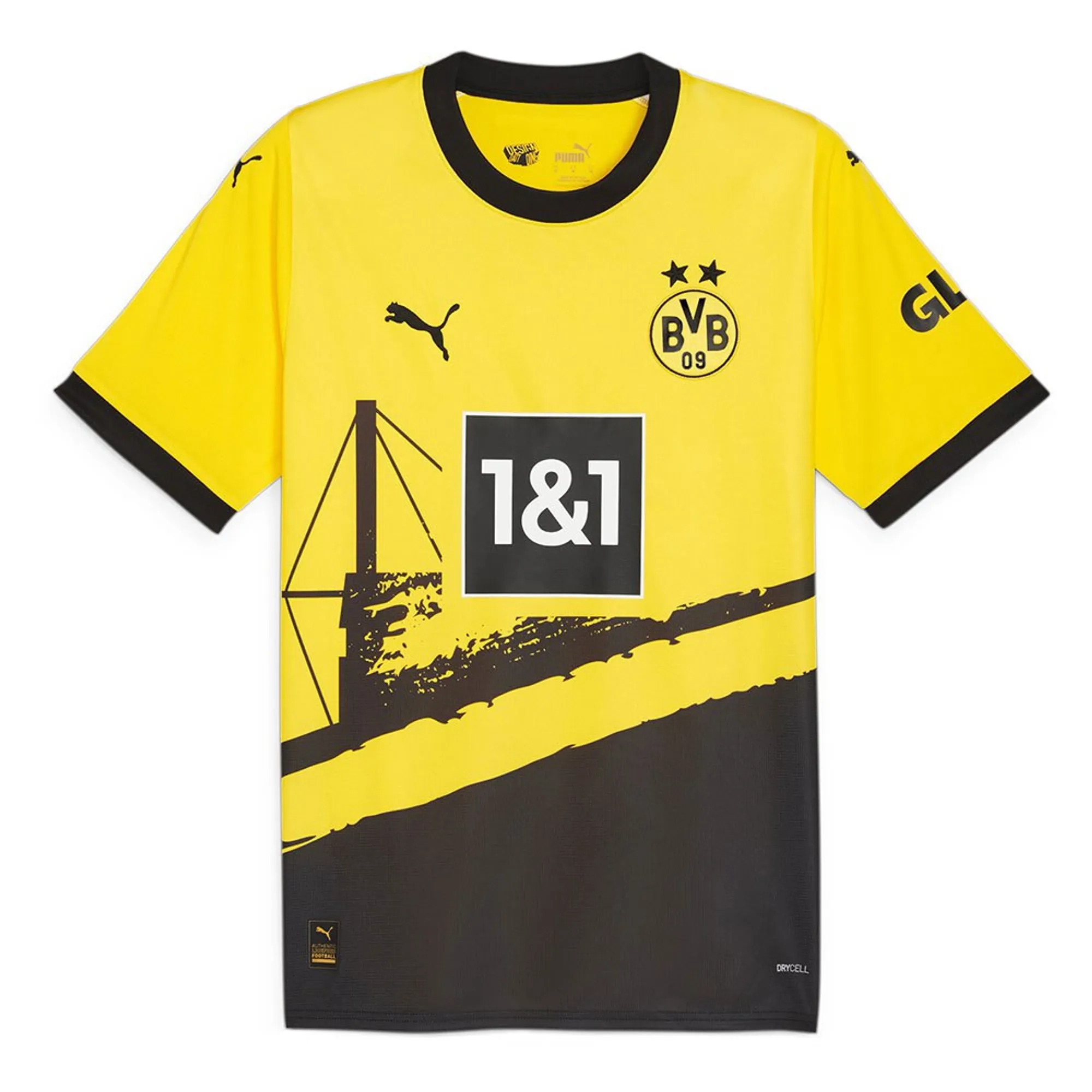 Puma Borussia Dortmund Mens SS Home Shirt 2023/24