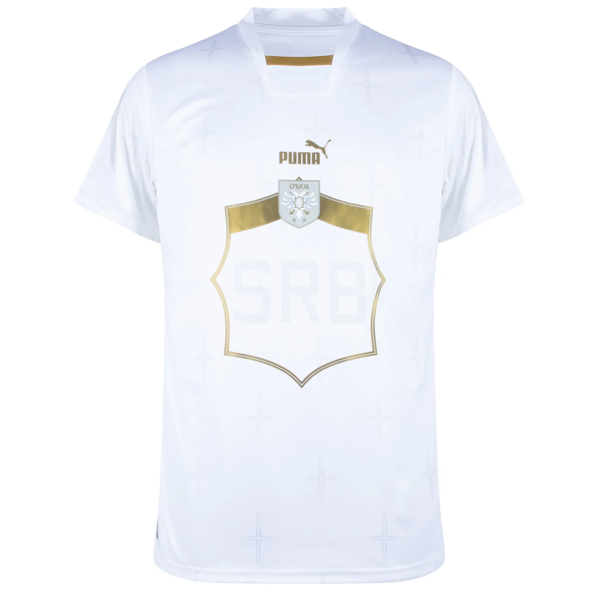 Puma Serbia Mens SS Away Shirt 2022