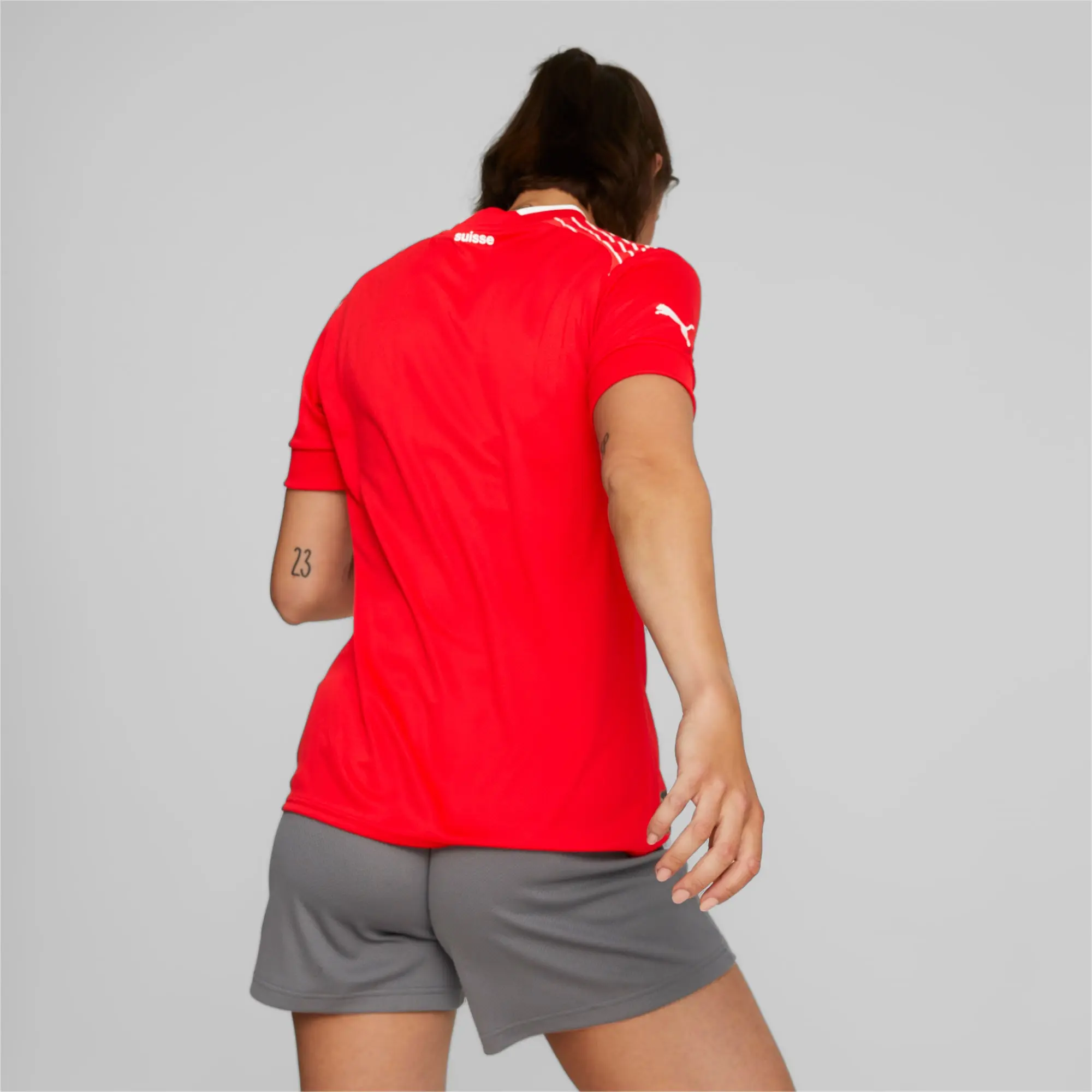 PUMA Switzerland Home 22/23 Replica Jersey Women, Red/White