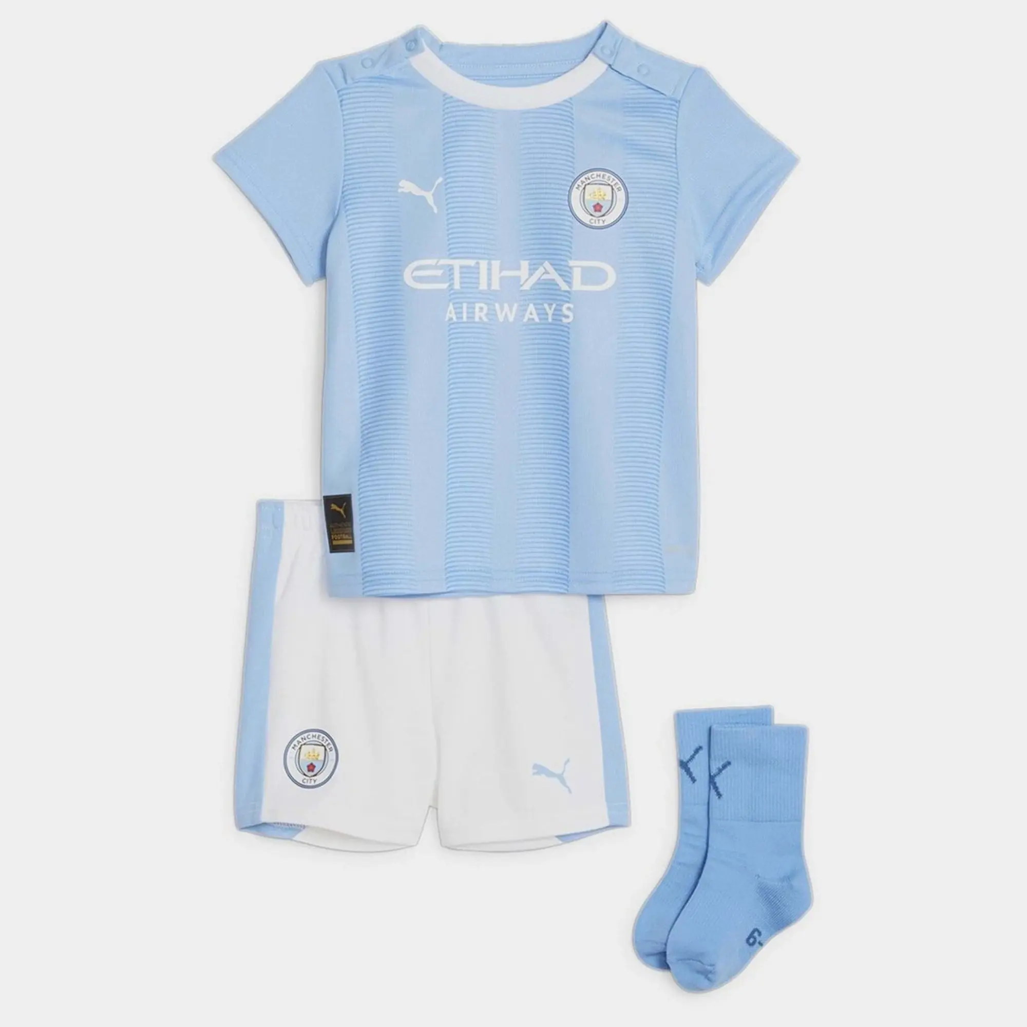 Puma Manchester City Baby SS Home Mini Kit 2023/24