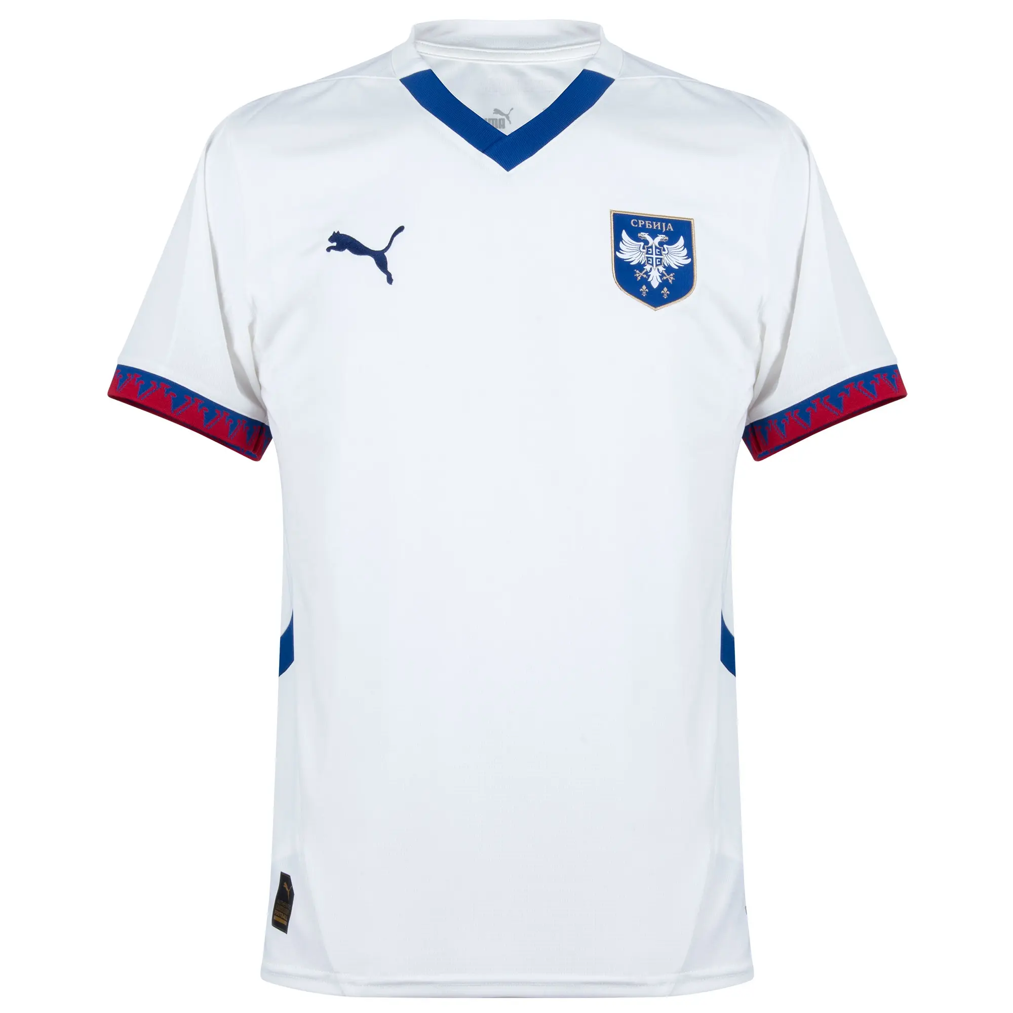 Puma Serbia Mens SS Away Shirt 2024