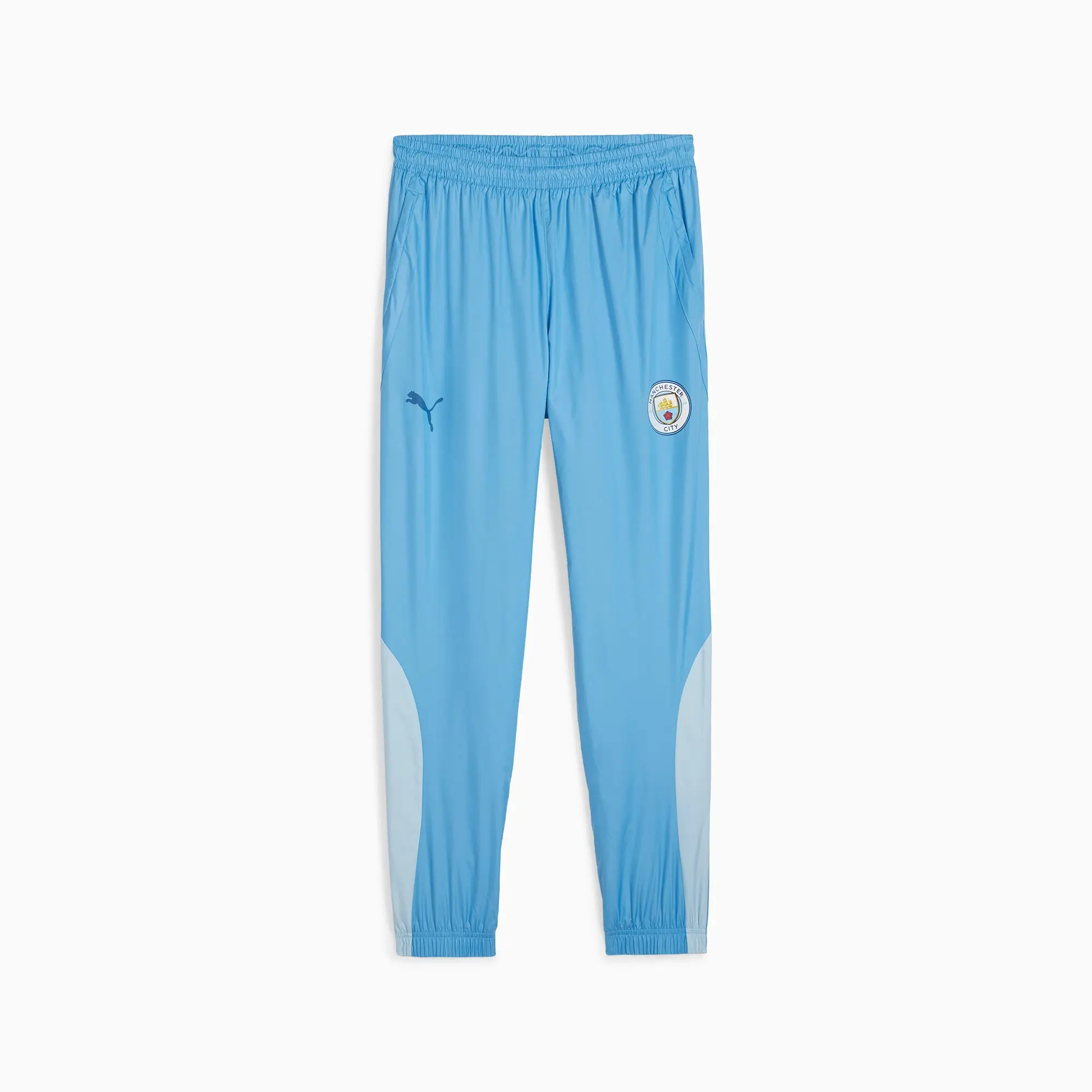 Puma Mens Manchester City Pre-Match Sweatpants - Blue