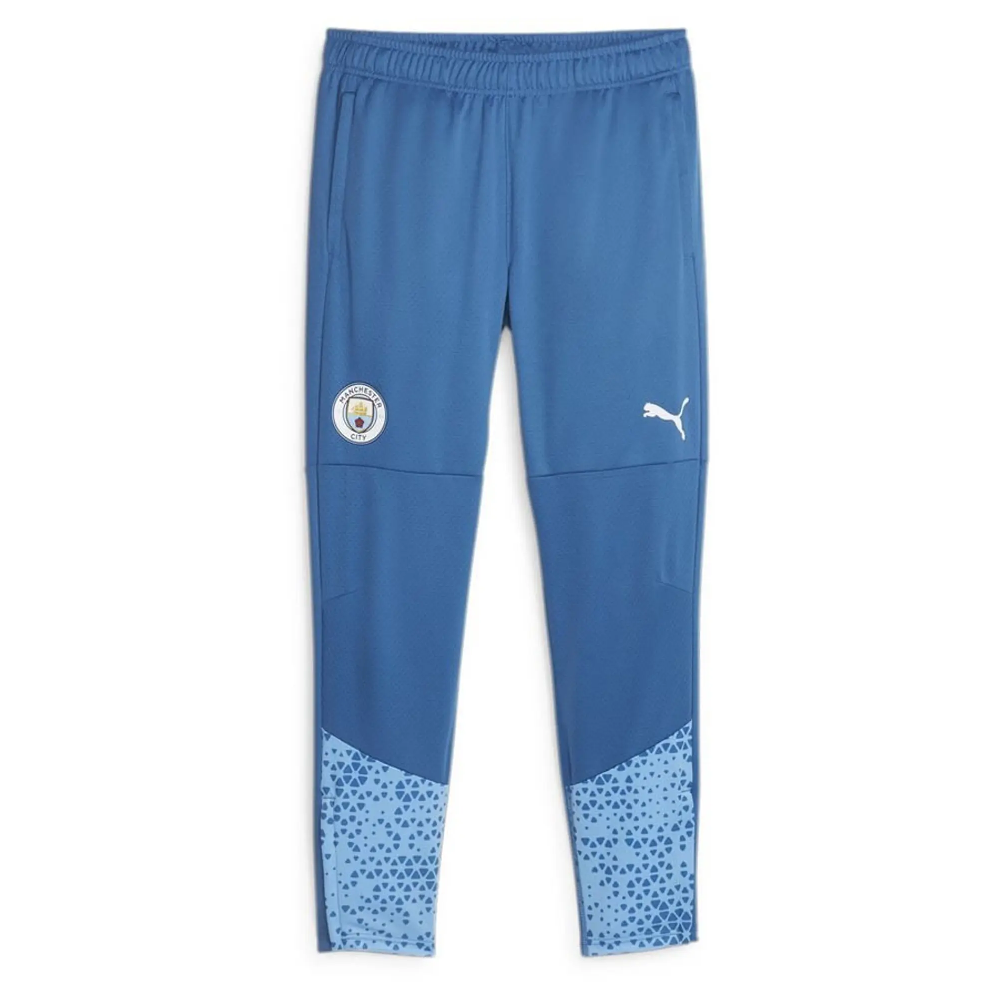 Puma Manchester City Training Trousers - Light Blue - ['Blue']