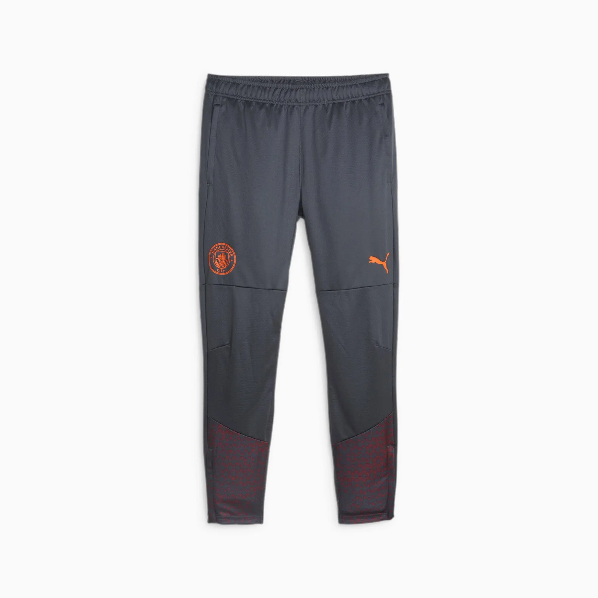 Puma Mens Manchester City Football Training Sweatpants - Grey