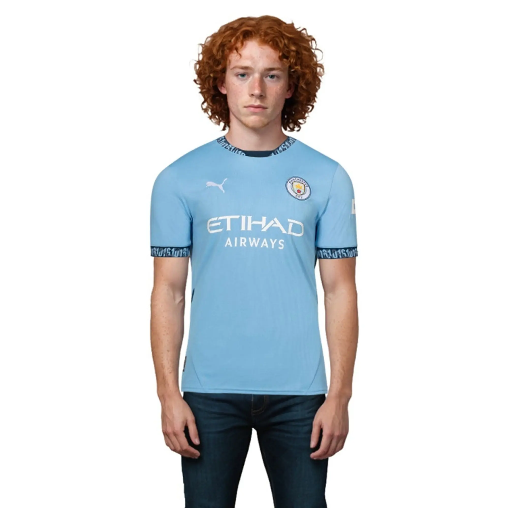 Puma Manchester City Mens SS Home Shirt 2024/25