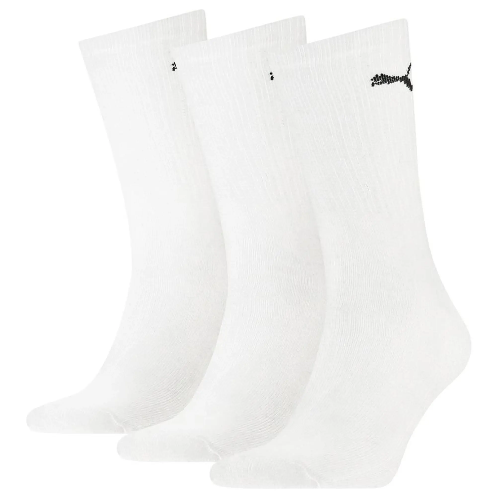 Puma Socks Crew 3-Pack - ['White']