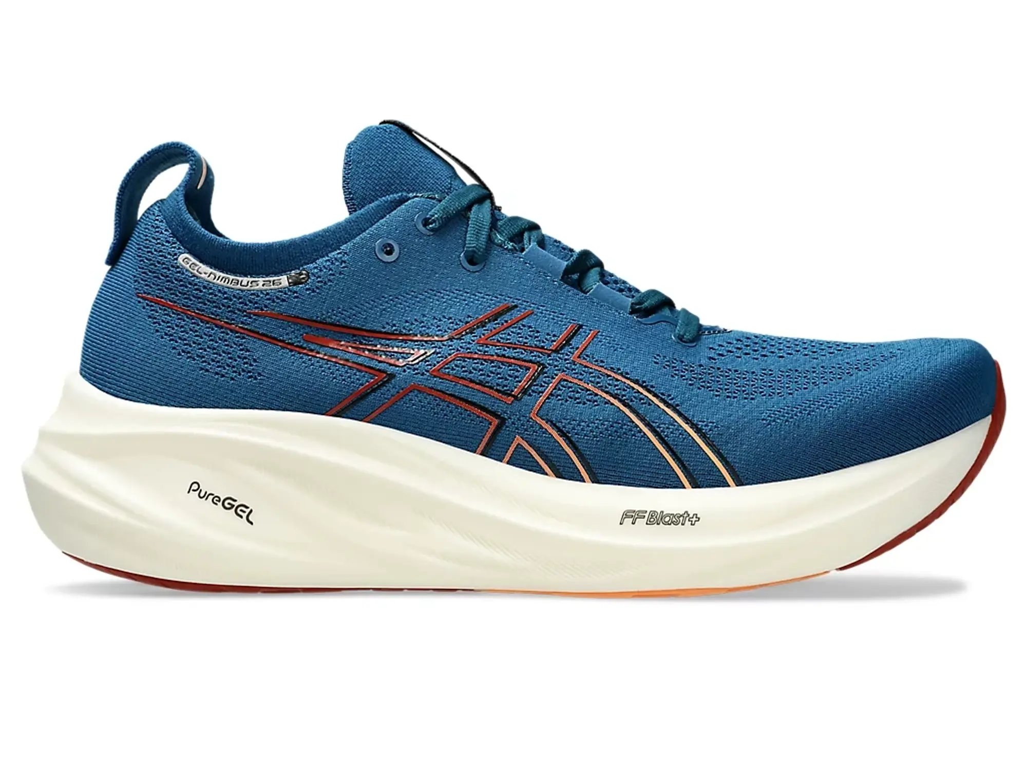 ASICS Gel-Nimbus 26 Neutral Running Shoe Men - Blue, White