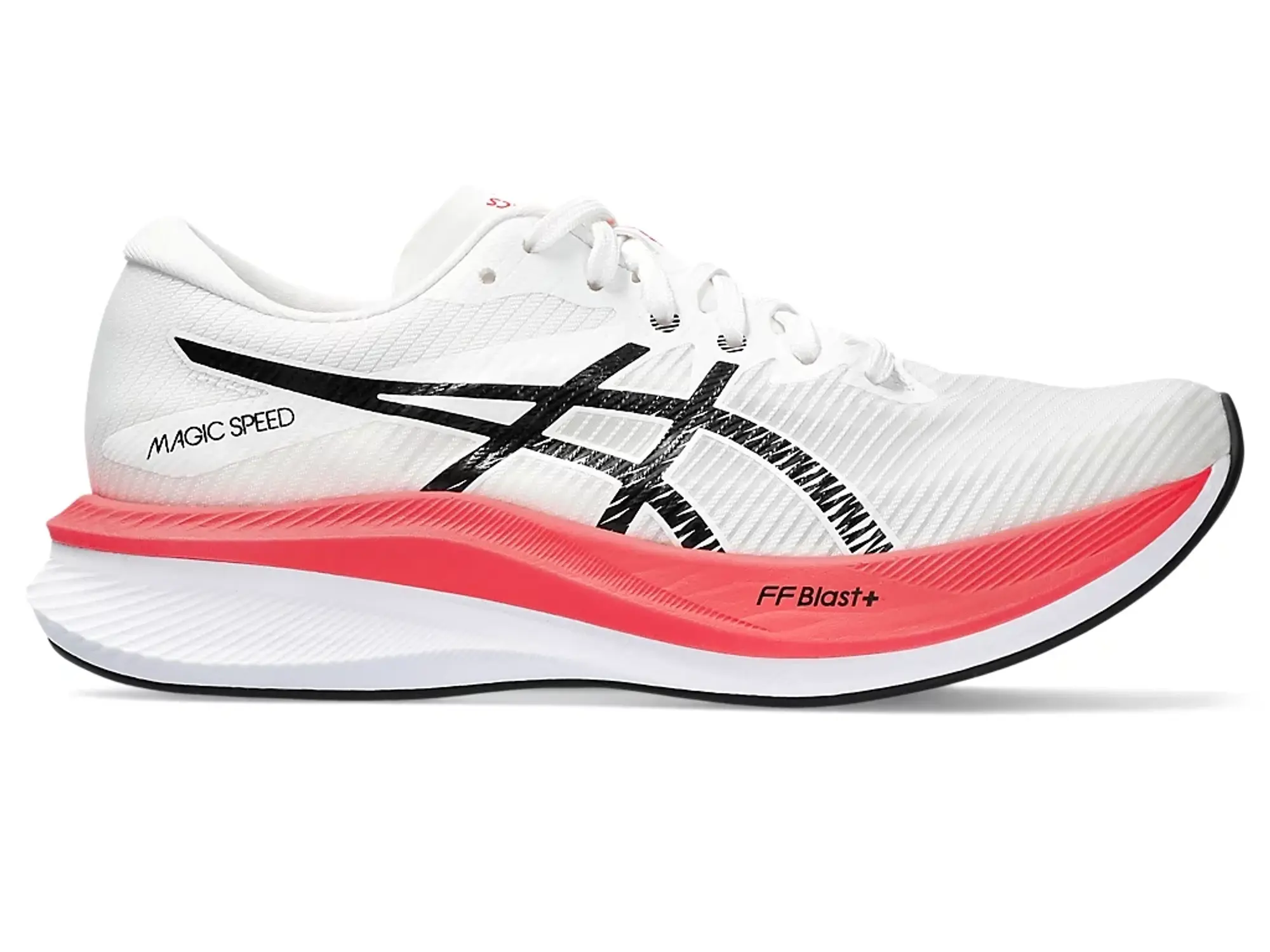 ASICS Magic Speed 3 Competition Running Shoe Women - White, Black