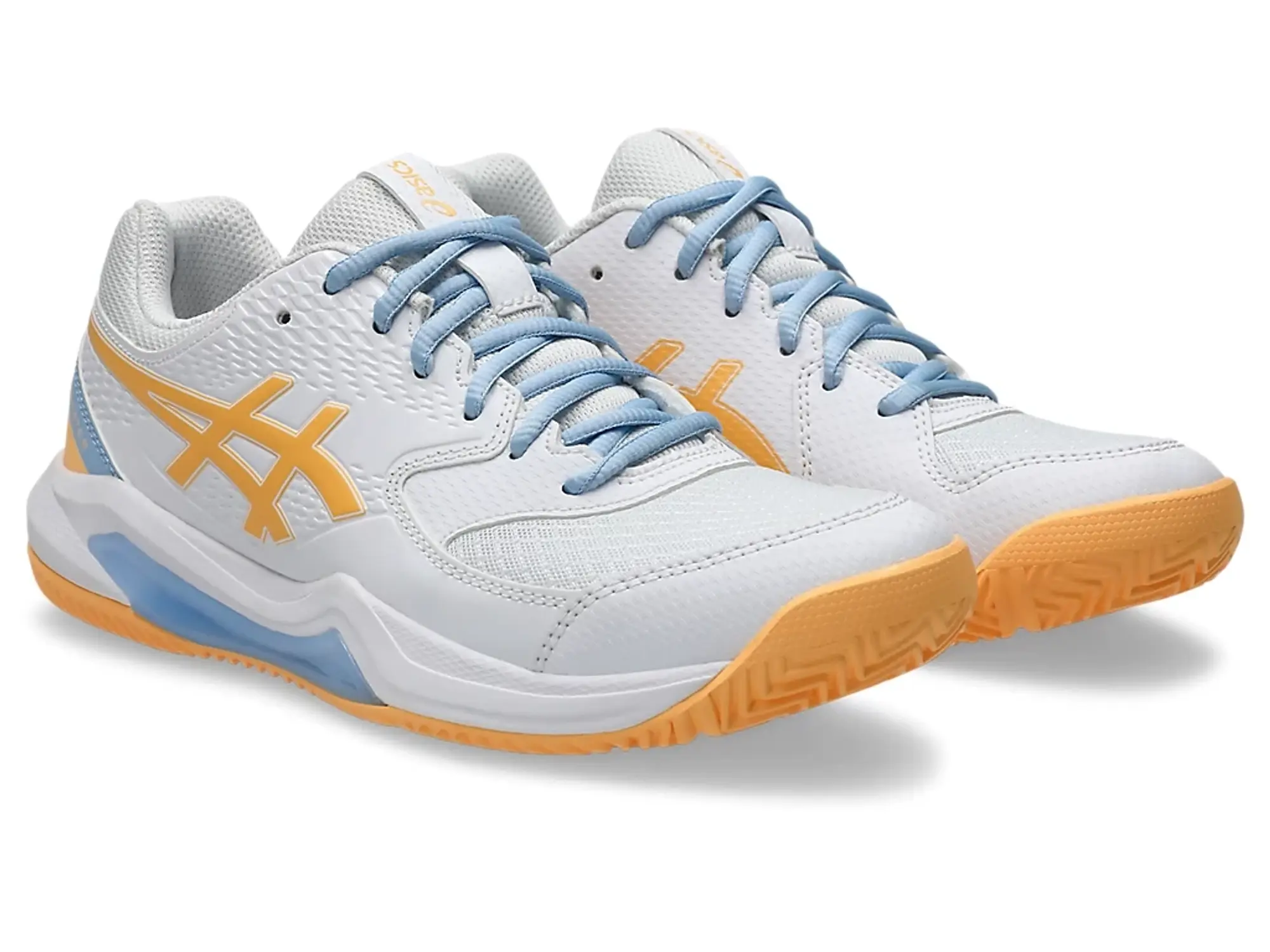 Asics Women's Padel Shoes Gel Dedicate 8 - White/Grey