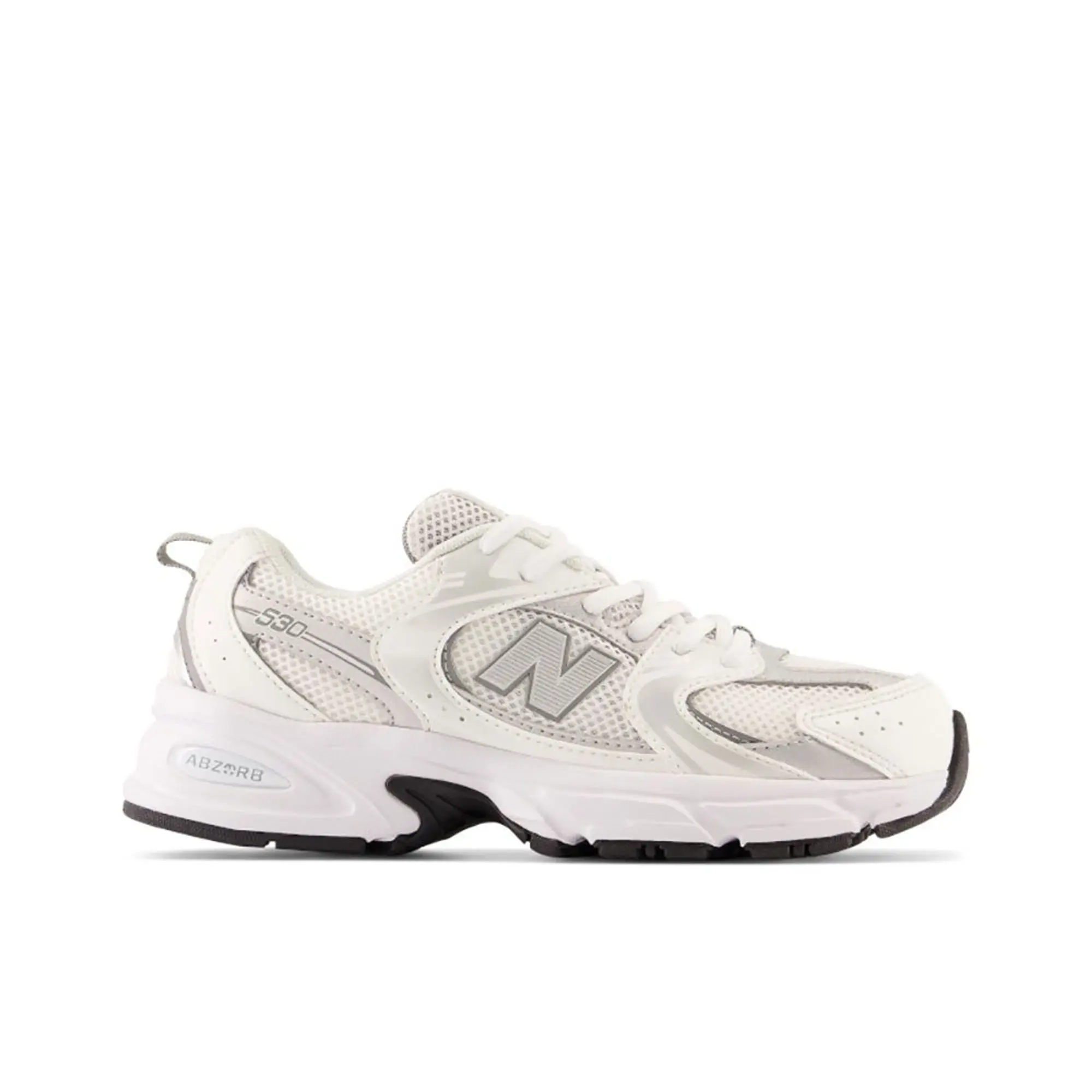 New Balance Junior 530 Trainer - White - Size 5.5 - White