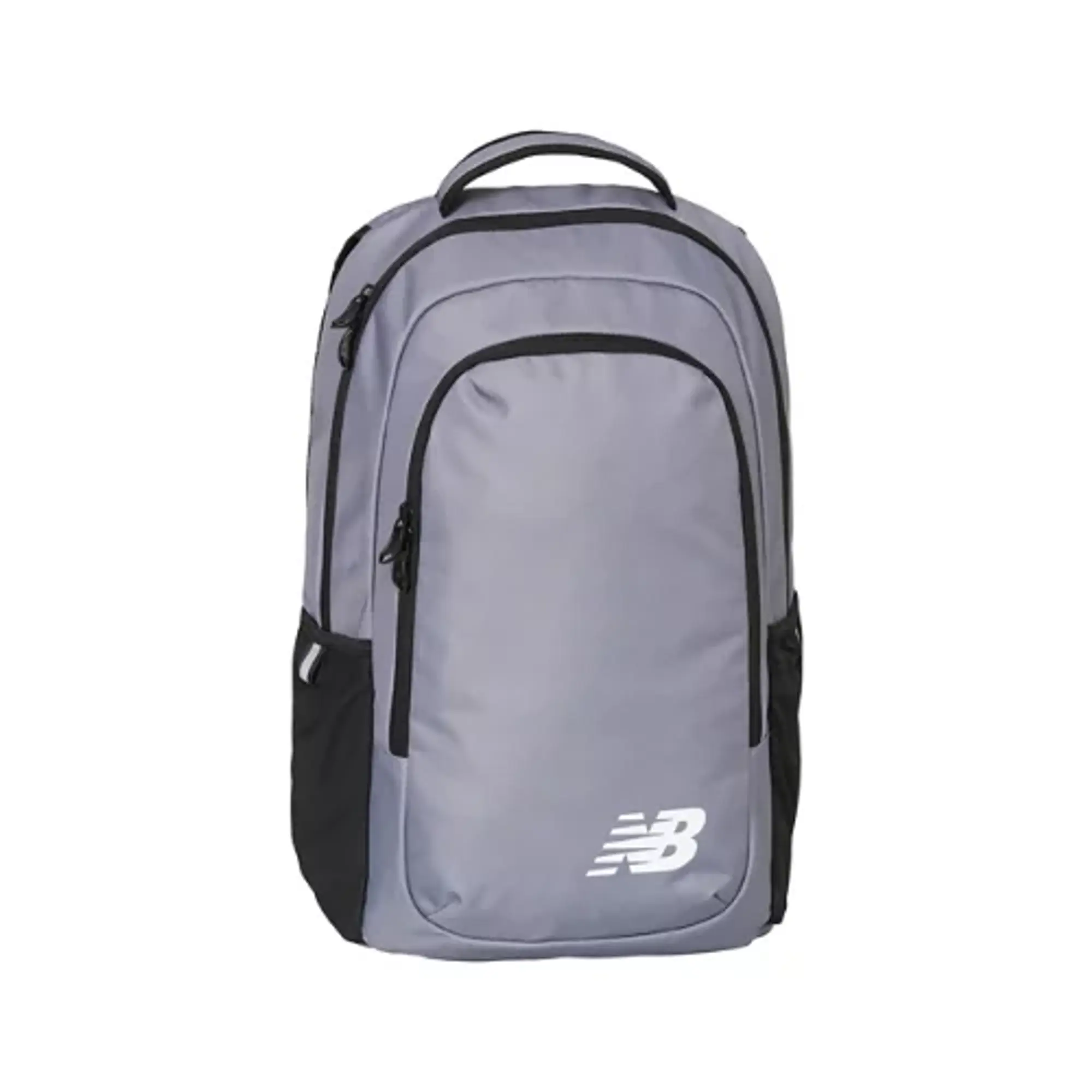 New Balance Unisex Team School Backpack in Grey Polyester