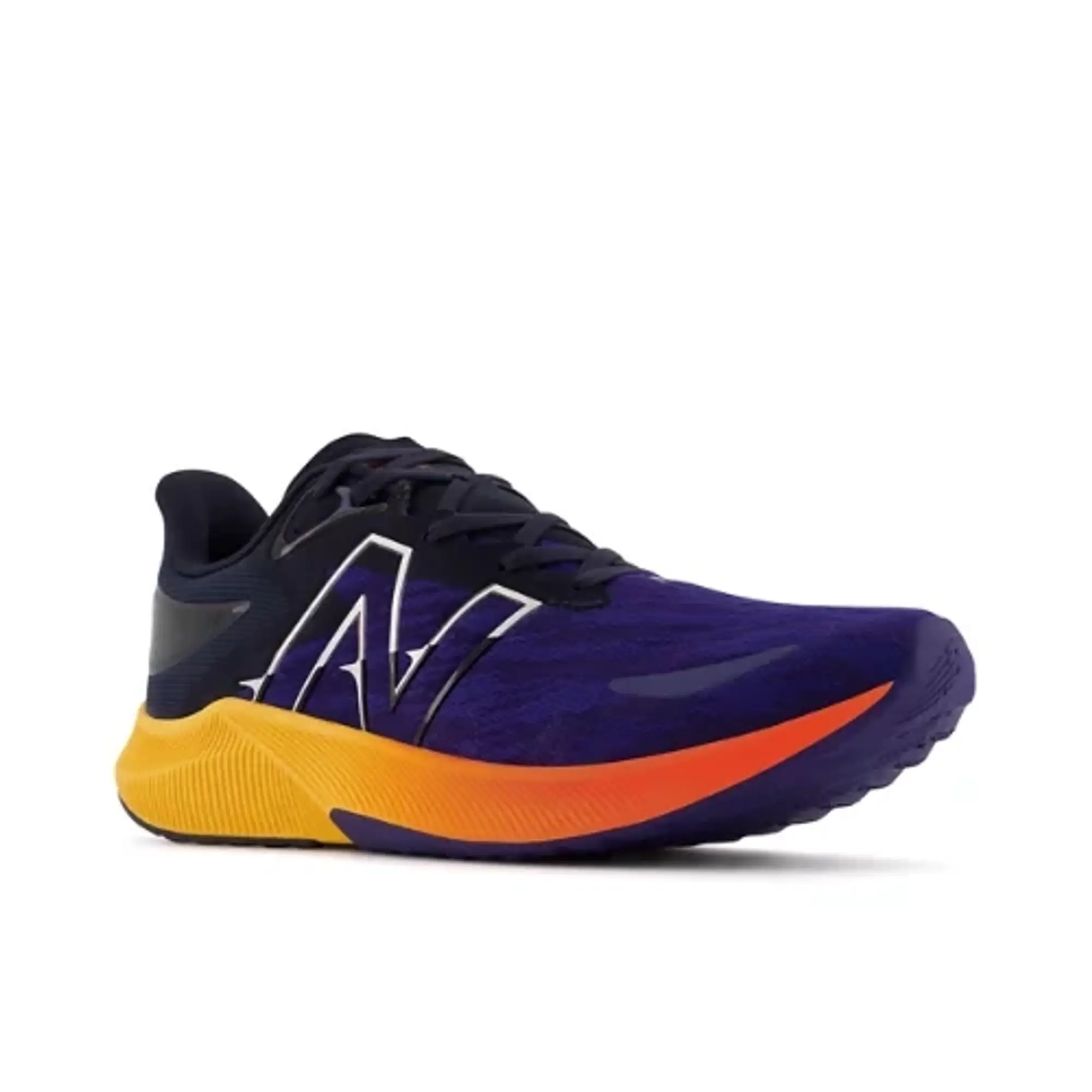 New Balance Men's FuelCell Propel v3 in Blue/Yellow Synthetic