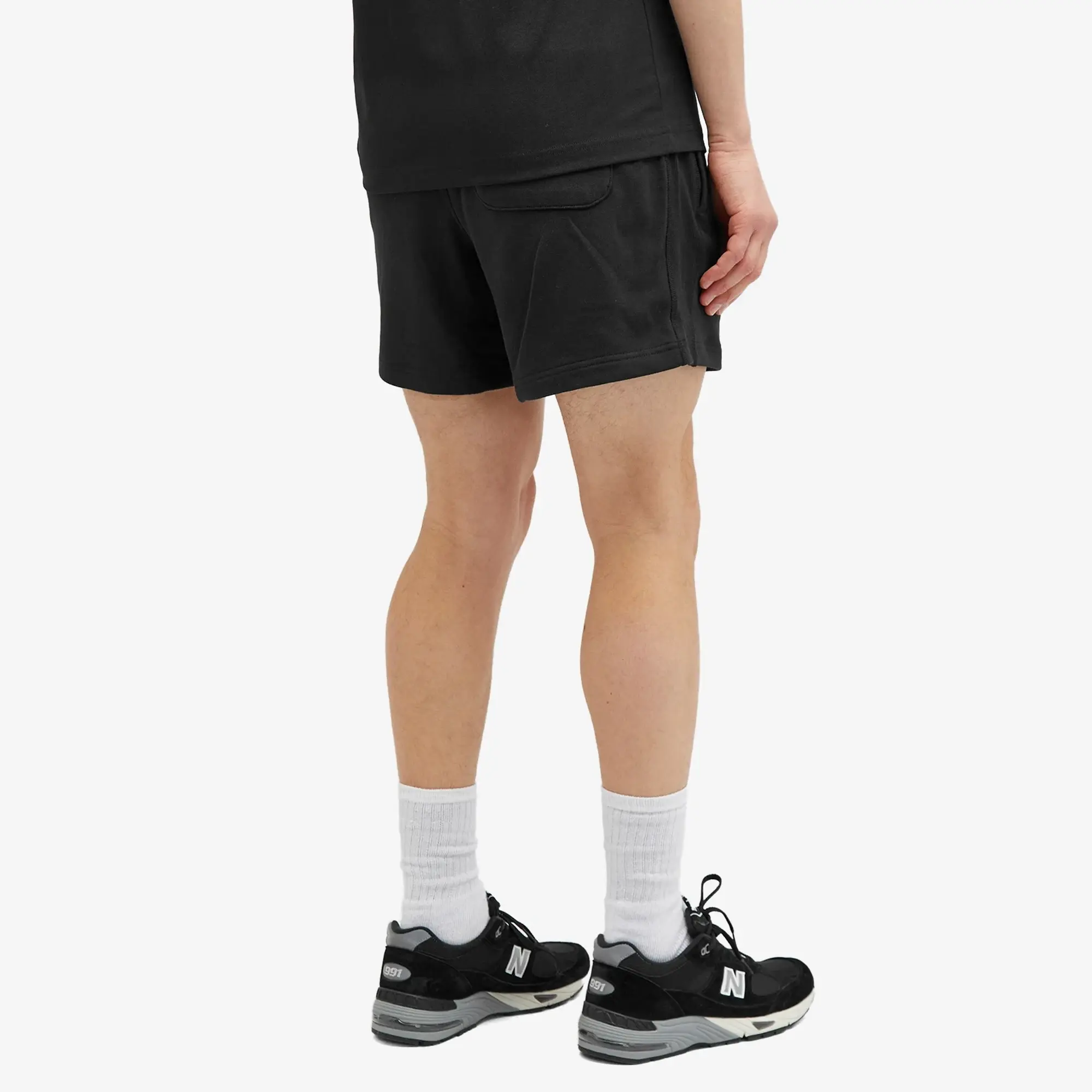 New Balance Athletics French Terry Short 5 Men Sport & Team Shorts Black