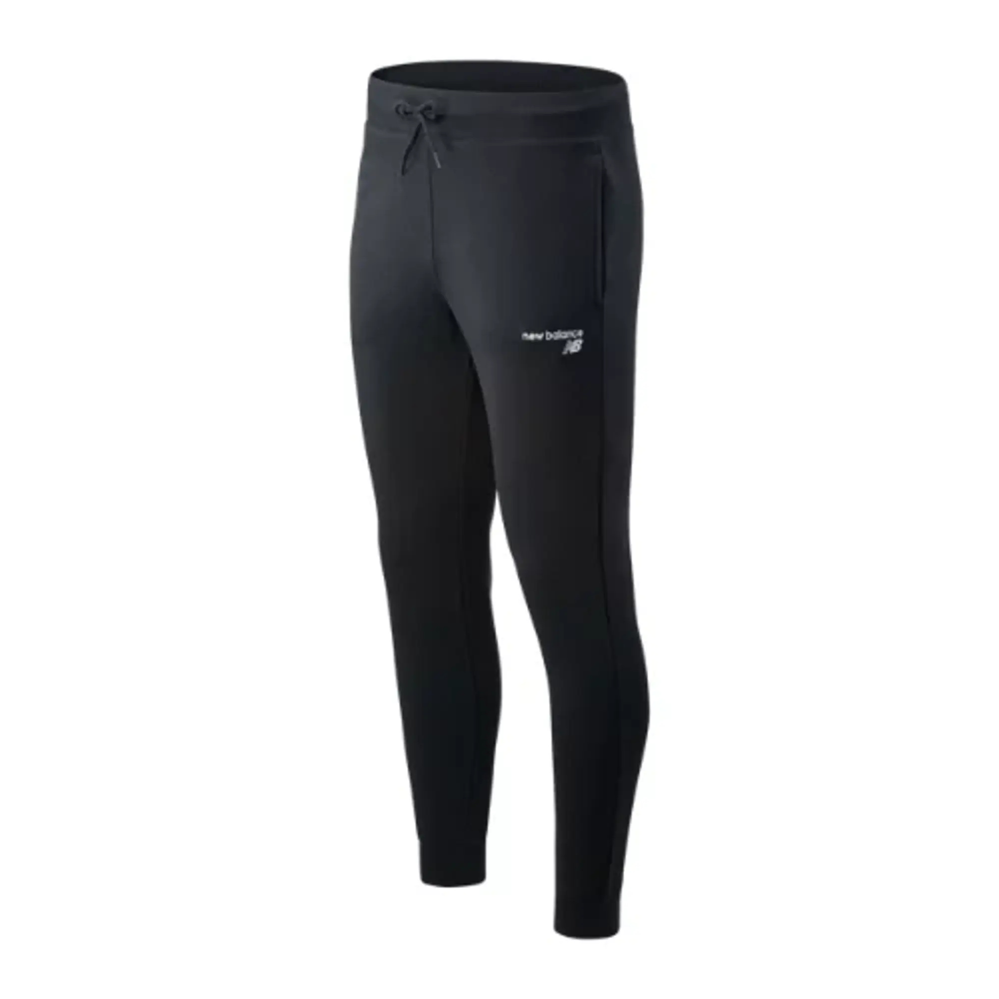 New Balance Men's NB Classic Core Fleece Pant in Black Cotton
